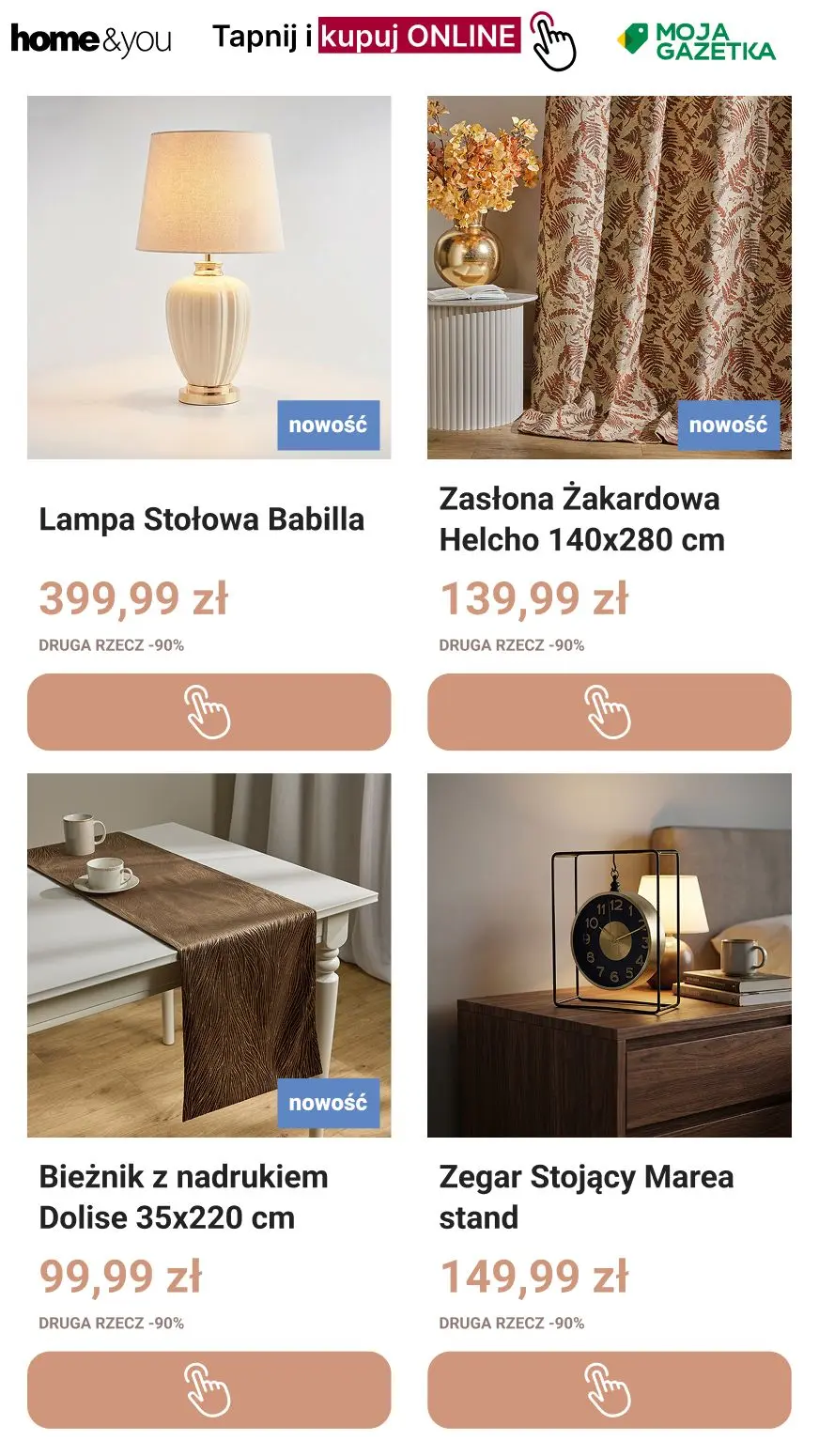 gazetka promocyjna home&you Druga rzecz -90% - Strona 9