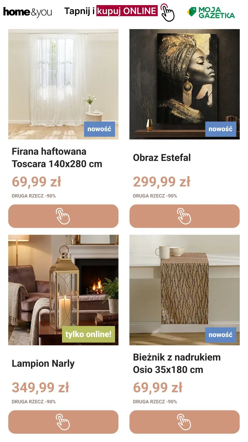 gazetka promocyjna home&you Druga rzecz -90% - Strona 10