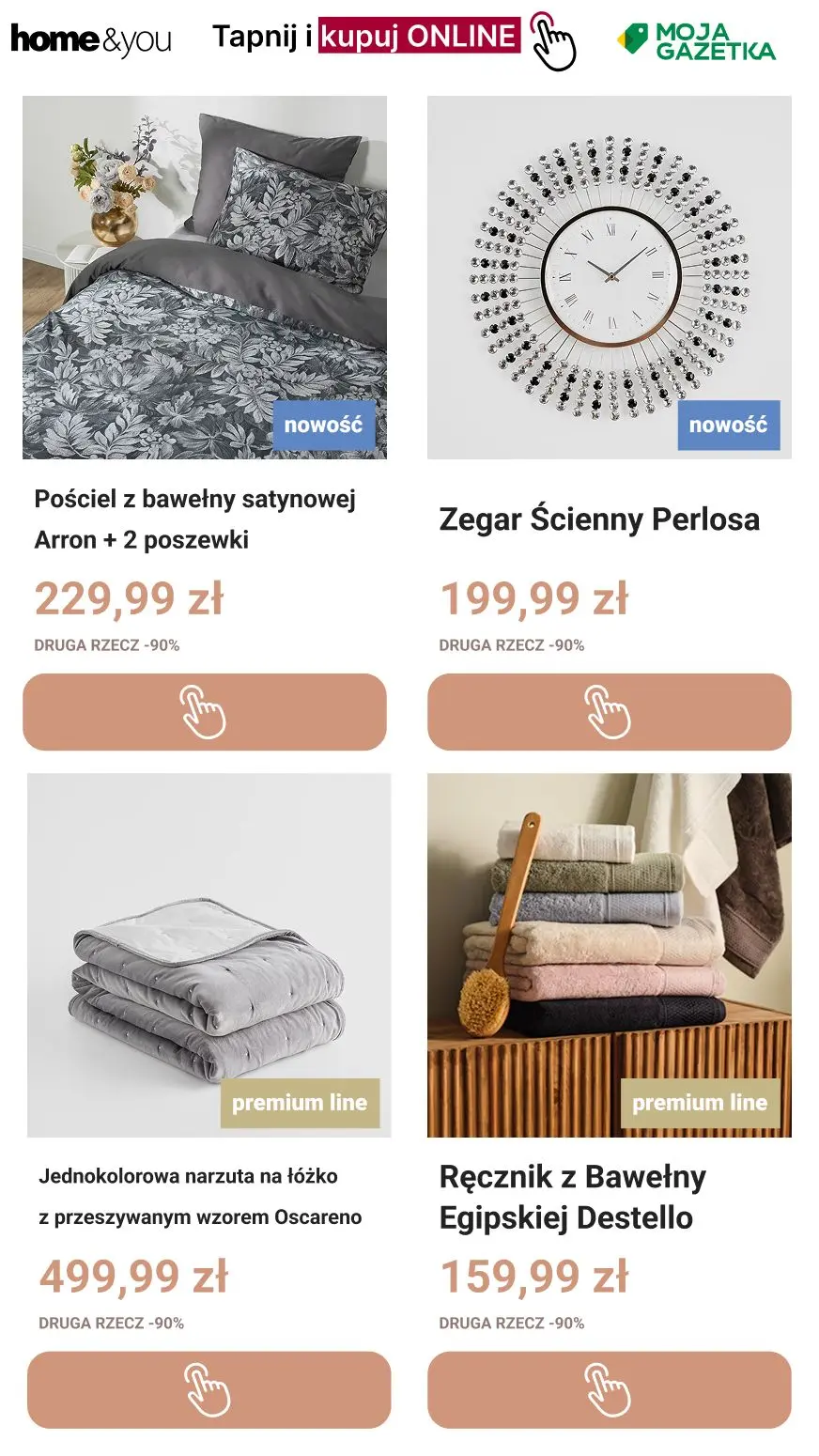 gazetka promocyjna home&you Druga rzecz -90% - Strona 11