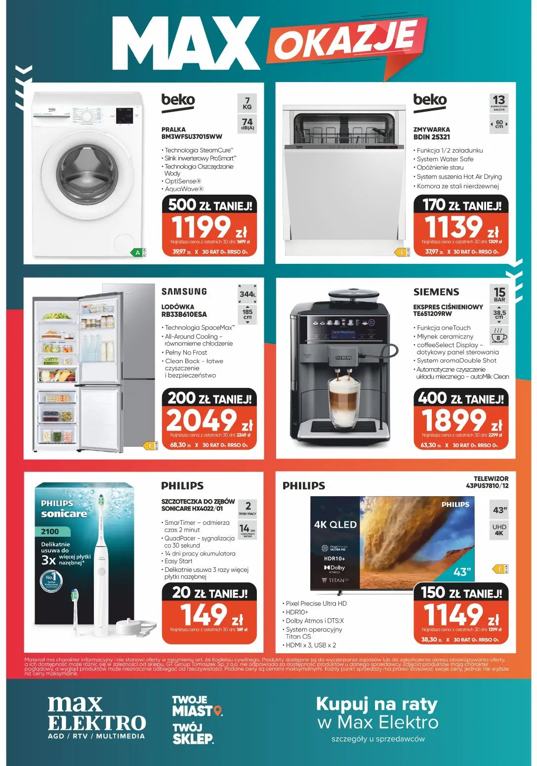 gazetka promocyjna max ELEKTRO  - Strona 12