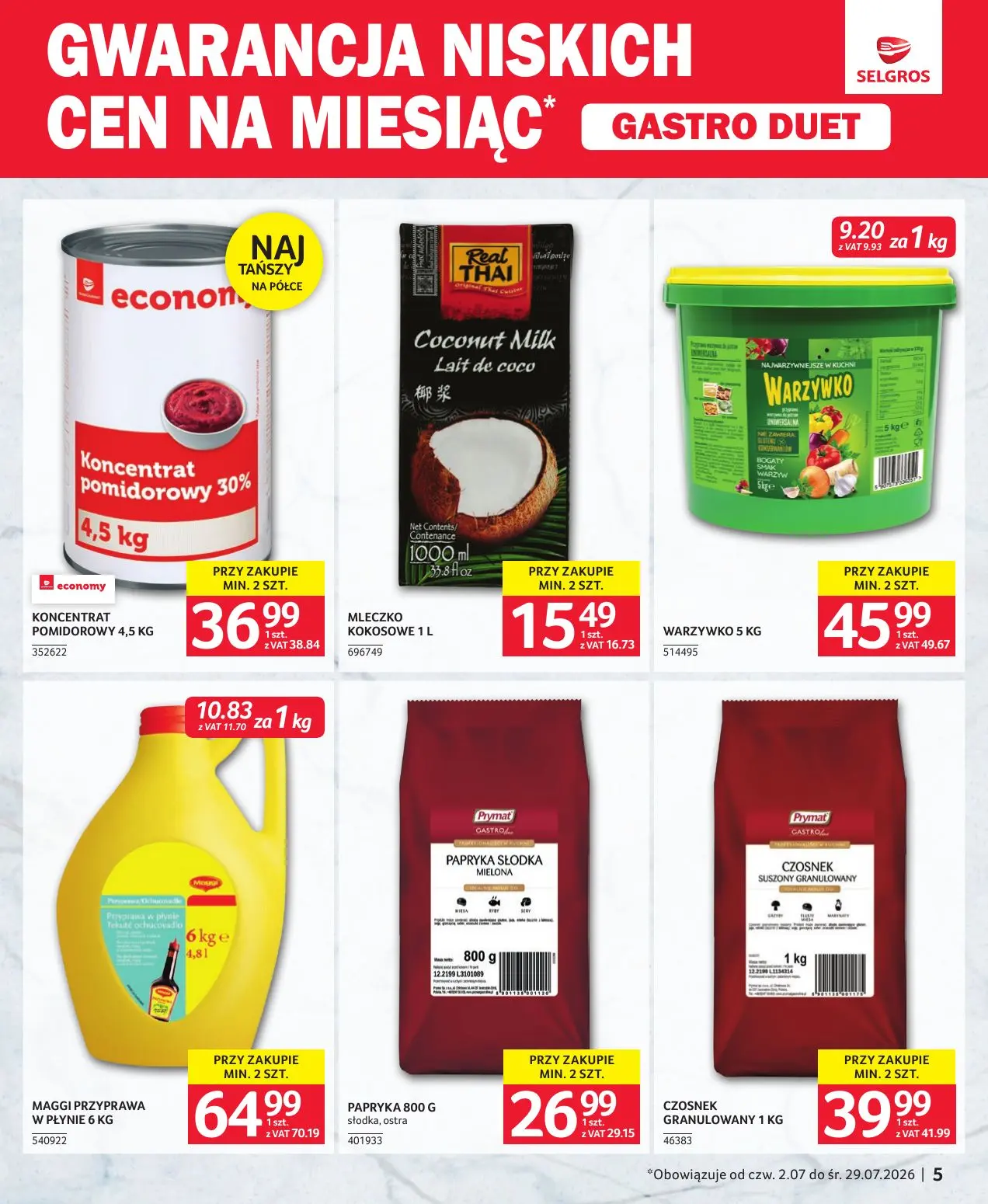 gazetka promocyjna SELGROS Katalog Duet - Strona 5