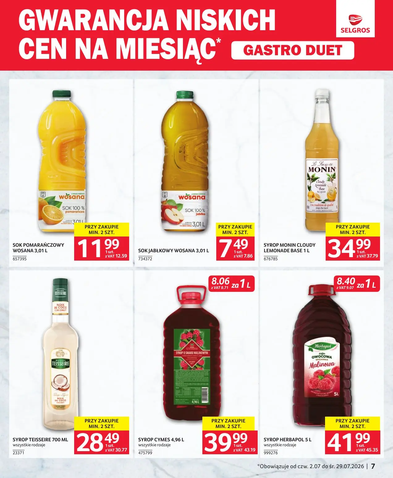 gazetka promocyjna SELGROS Katalog Duet - Strona 7