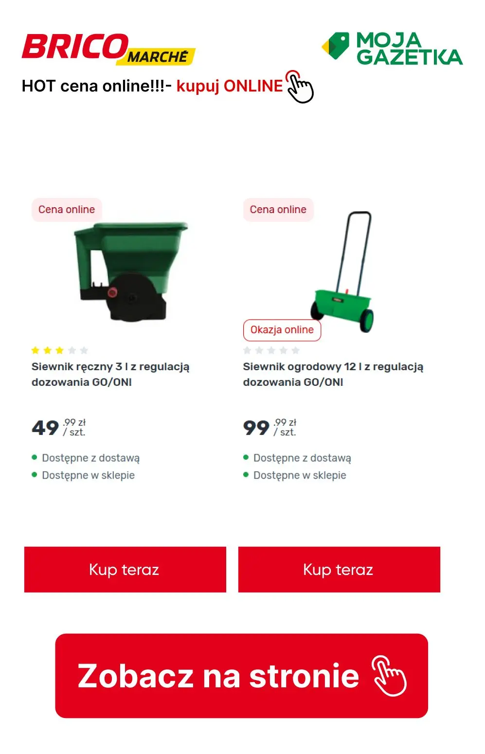 gazetka promocyjna BRICOMARCHE Hot cena ONLINE! - Strona 2