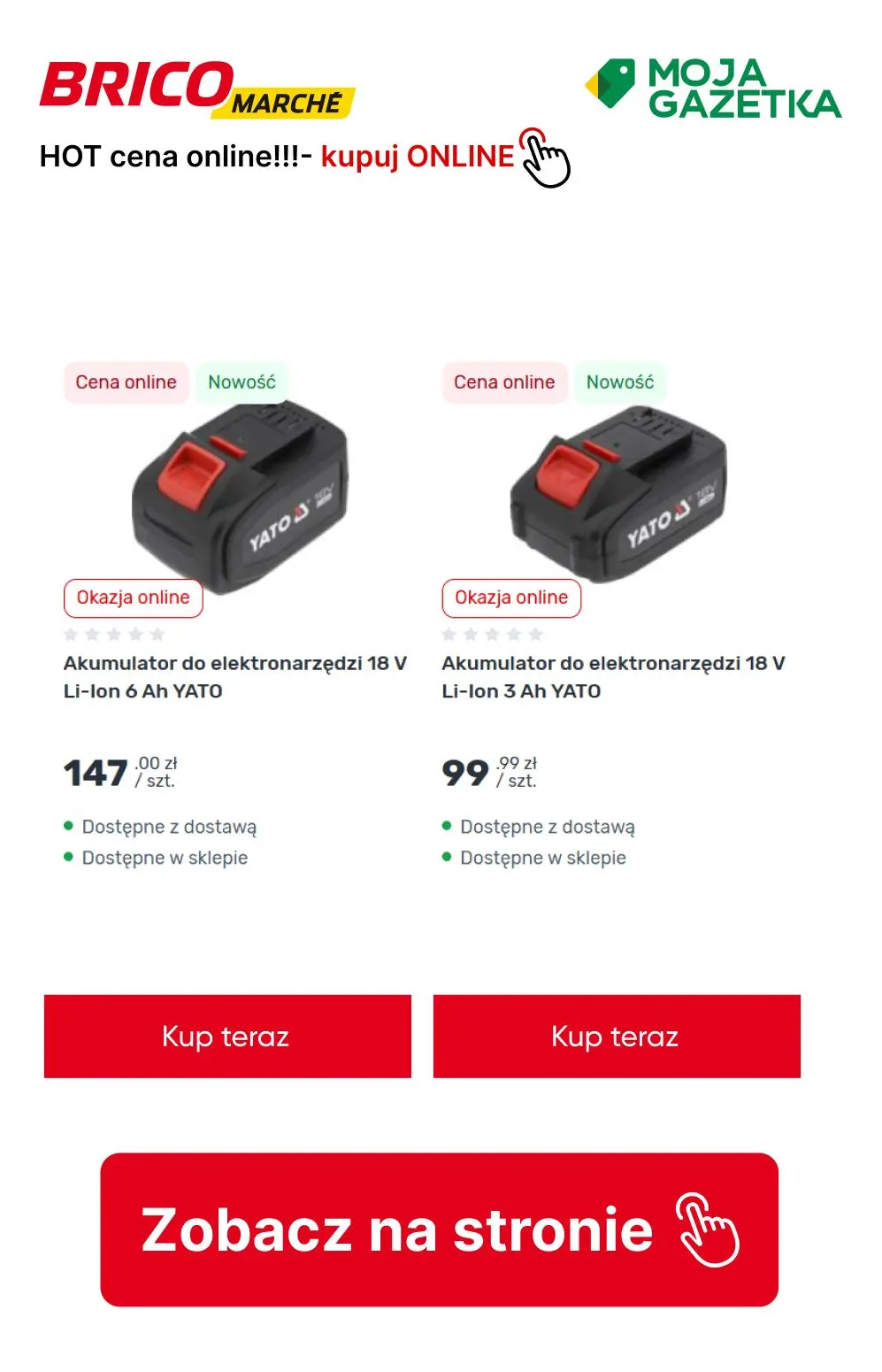 gazetka promocyjna BRICOMARCHE Hot cena ONLINE! - Strona 7