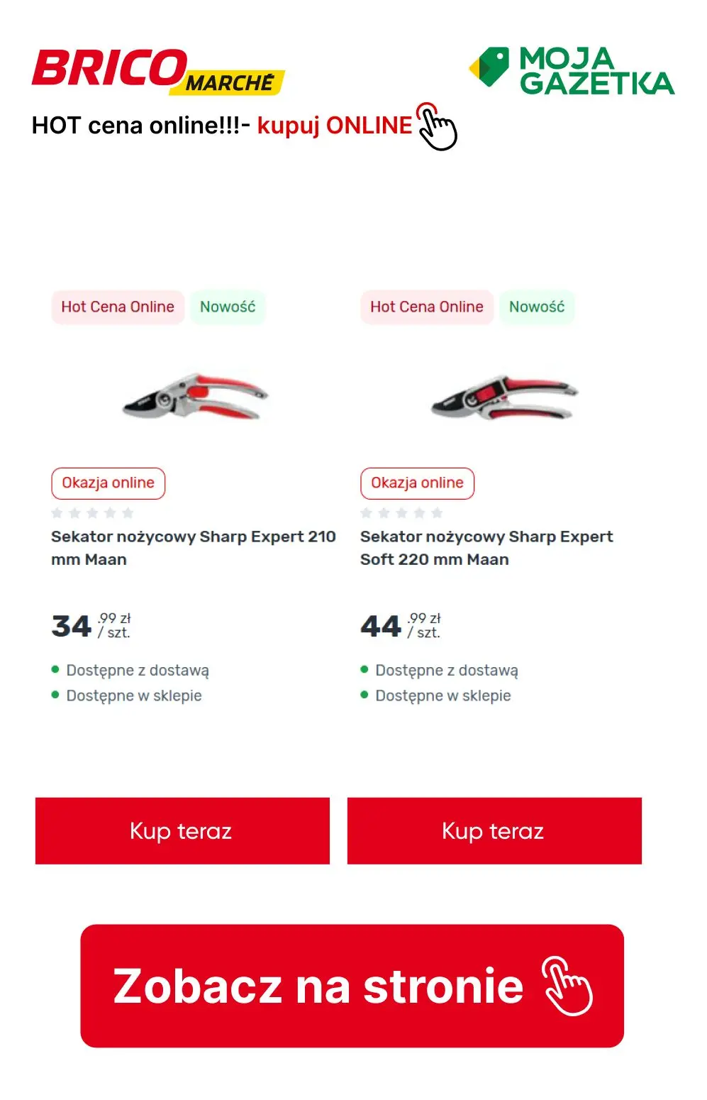gazetka promocyjna BRICOMARCHE Hot cena ONLINE! - Strona 8