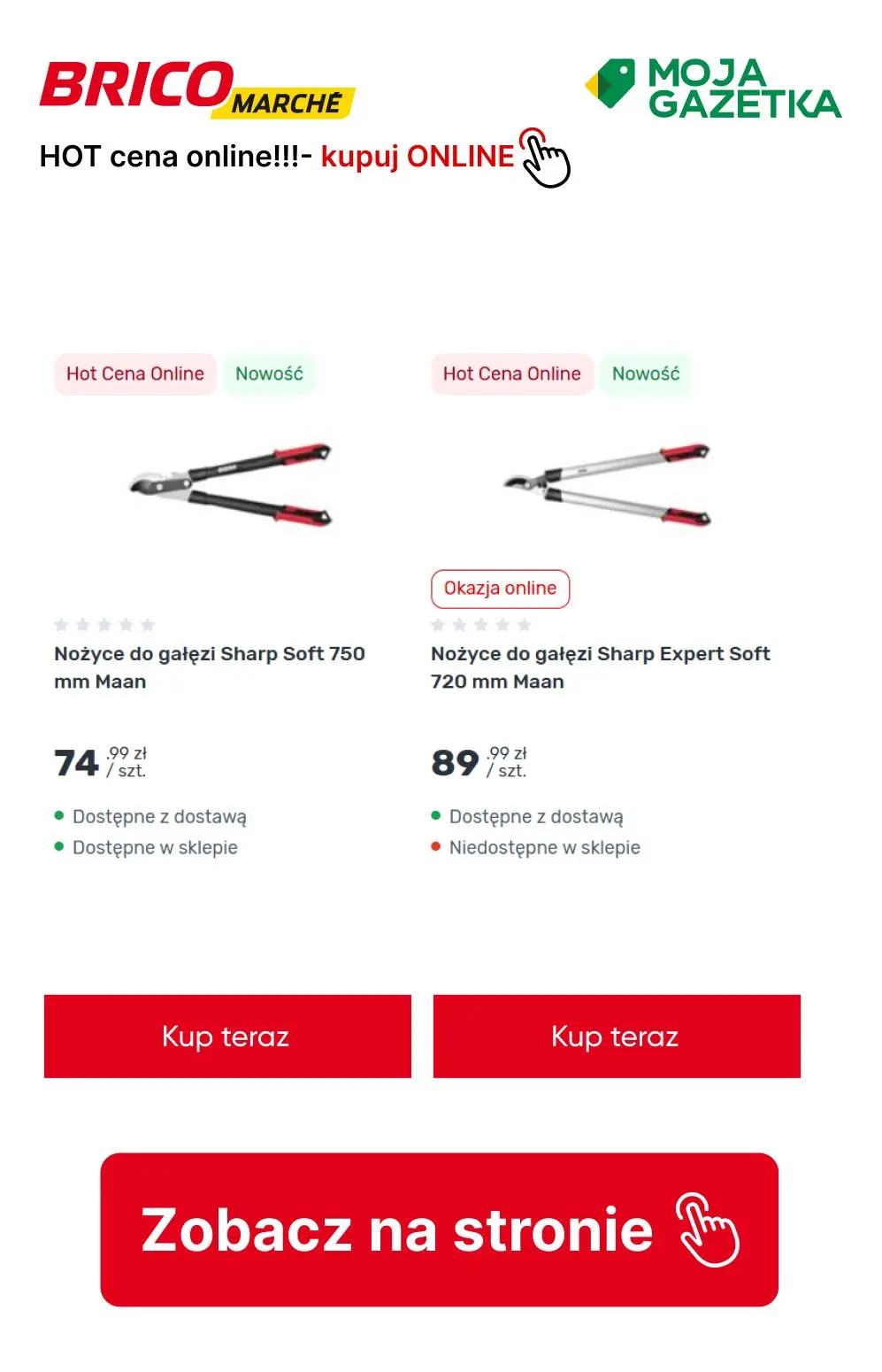 gazetka promocyjna BRICOMARCHE Hot cena ONLINE! - Strona 11