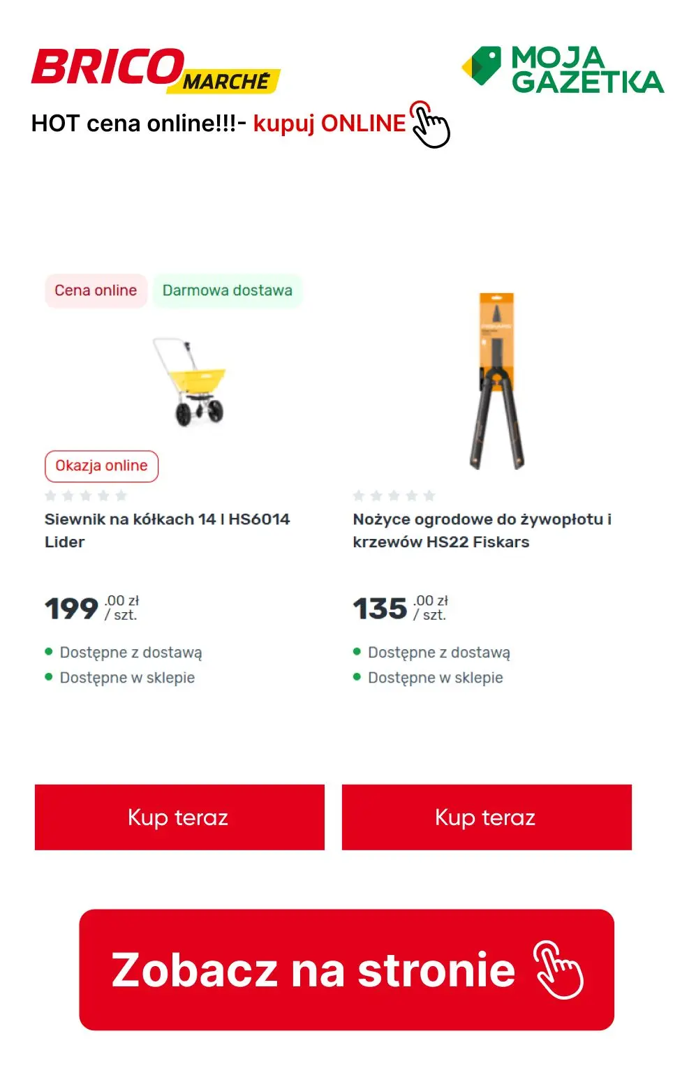 gazetka promocyjna BRICOMARCHE Hot cena ONLINE! - Strona 12