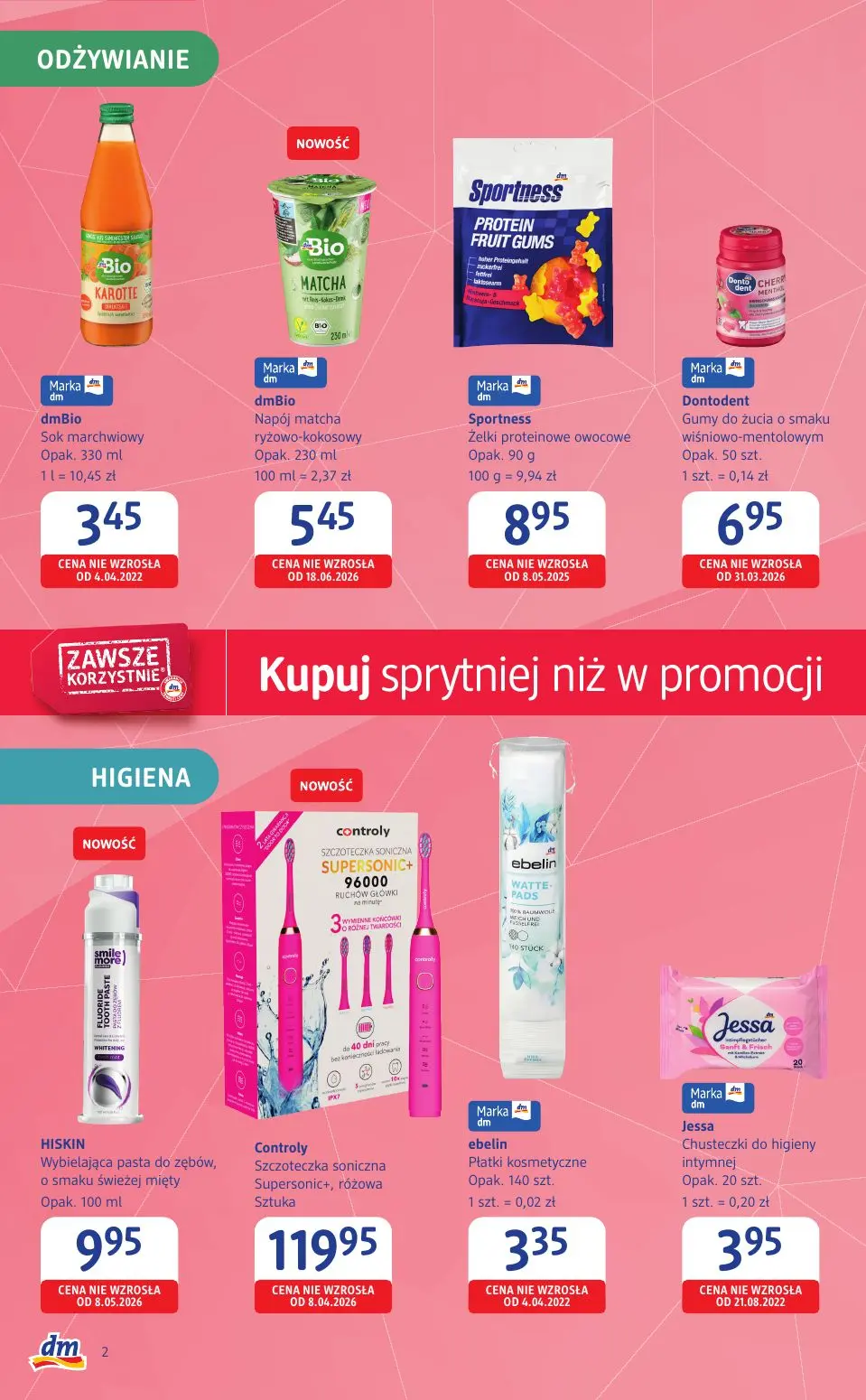 gazetka promocyjna Drogeria dm  - Strona 2