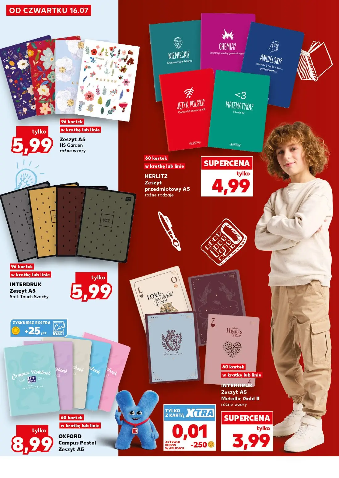 gazetka promocyjna Kaufland Szczęśliwego Nowego Roku Szkolnego - Strona 4