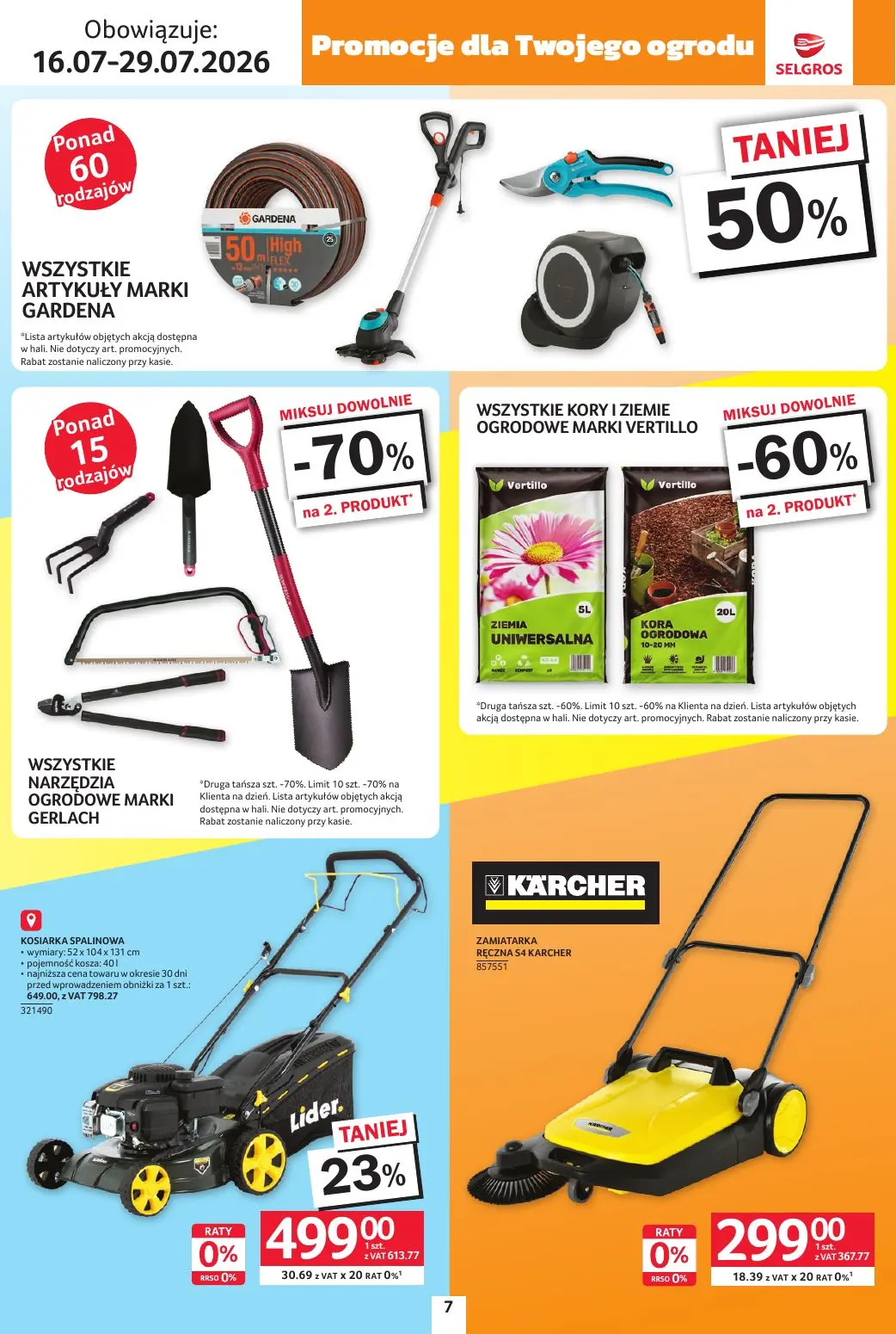 gazetka promocyjna SELGROS Katalog Lato na całego! - Strona 7