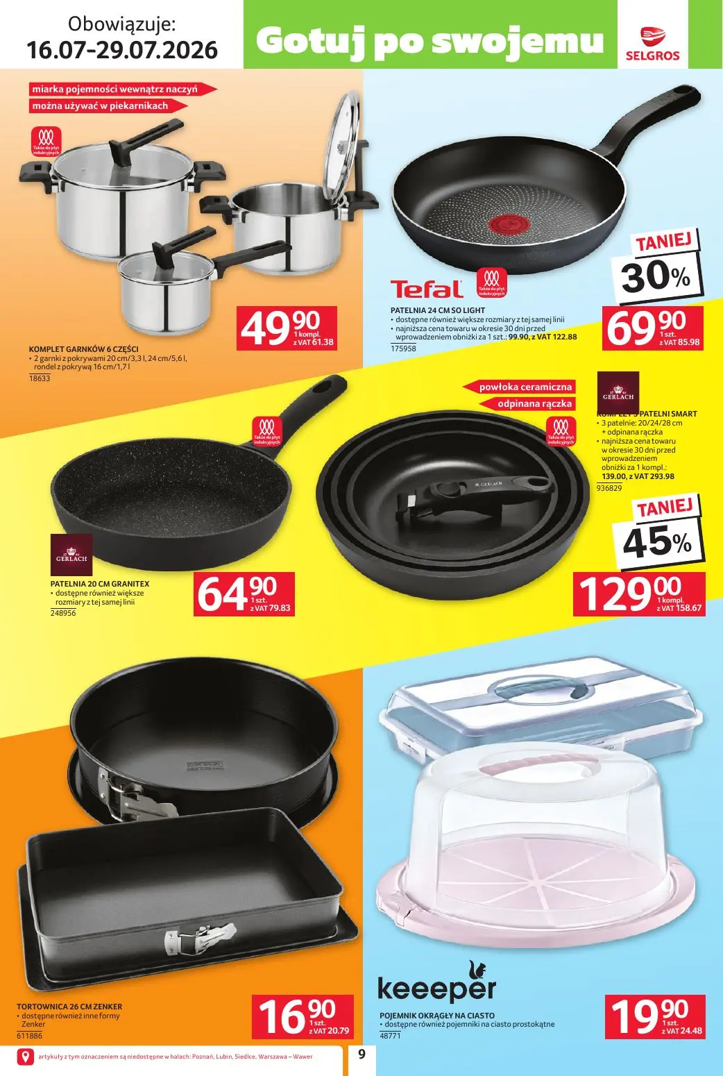 gazetka promocyjna SELGROS Katalog Lato na całego! - Strona 9