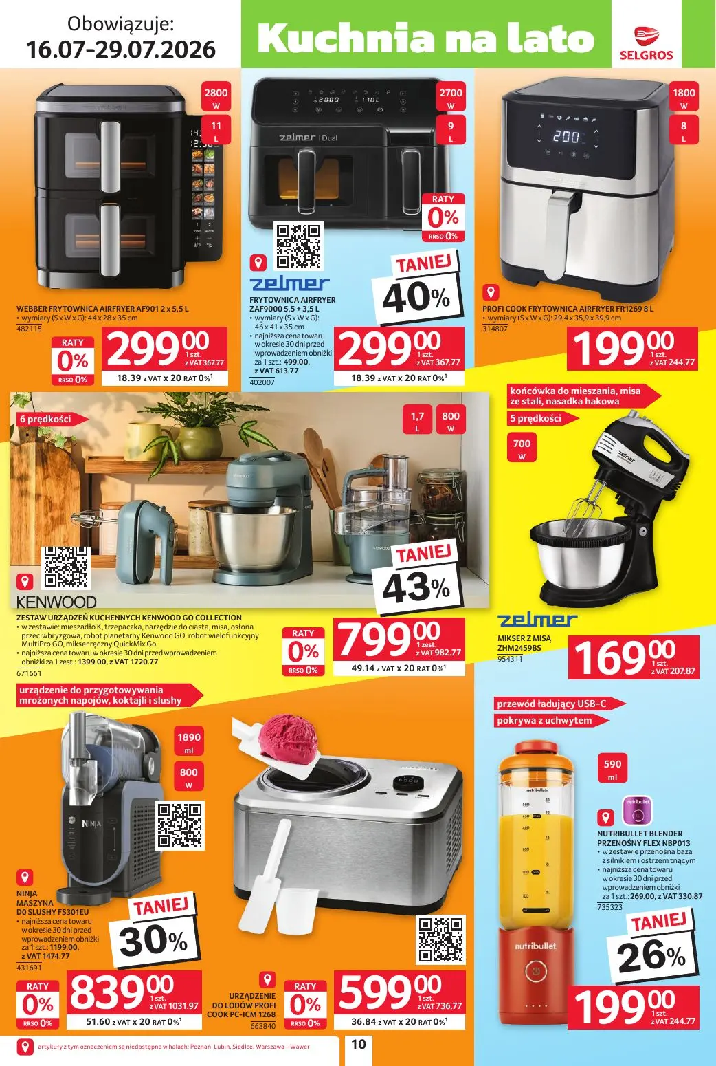 gazetka promocyjna SELGROS Katalog Lato na całego! - Strona 10