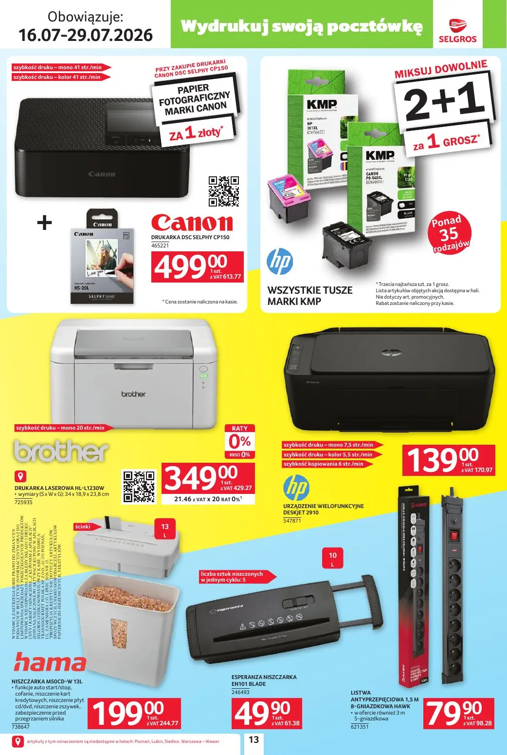 gazetka promocyjna SELGROS Katalog Lato na całego! - Strona 13