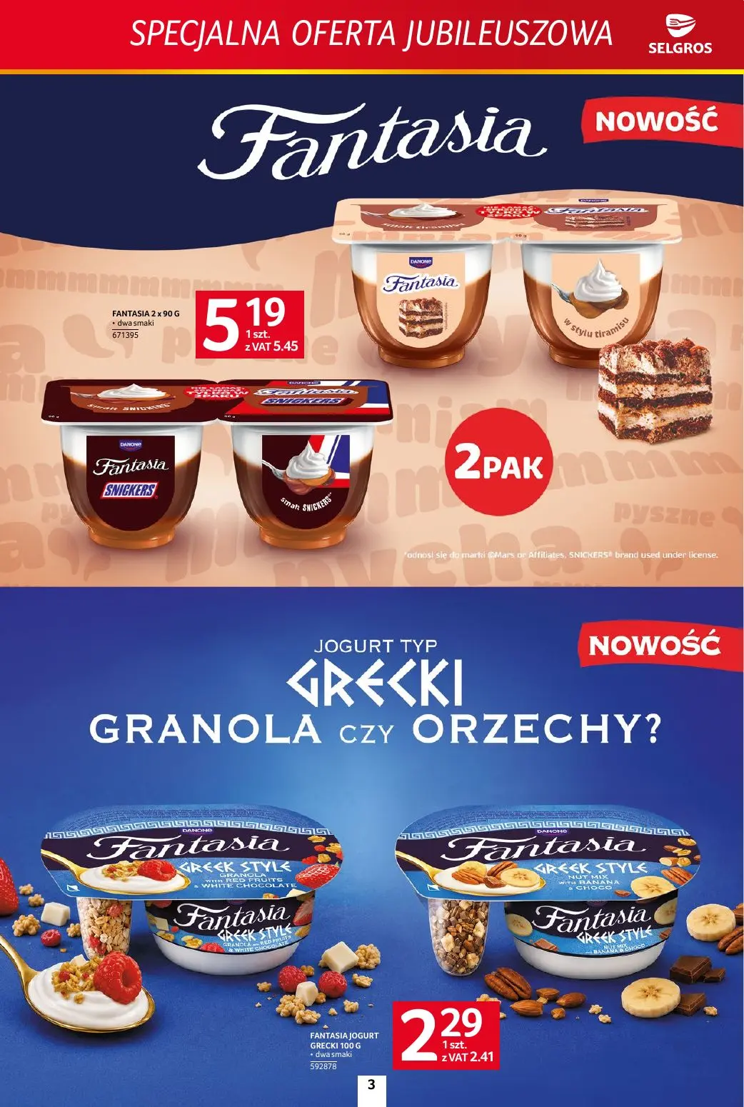gazetka promocyjna SELGROS Specjalna Oferta Jubileuszowa - Strona 3