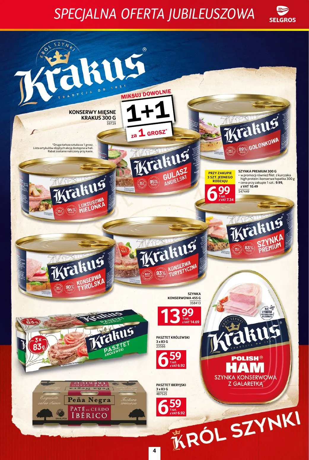 gazetka promocyjna SELGROS Specjalna Oferta Jubileuszowa - Strona 4