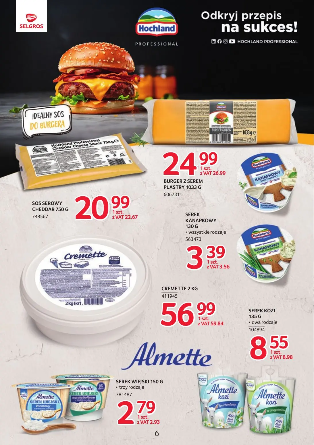 gazetka promocyjna SELGROS Katalog Markowe Produkty - Strona 6