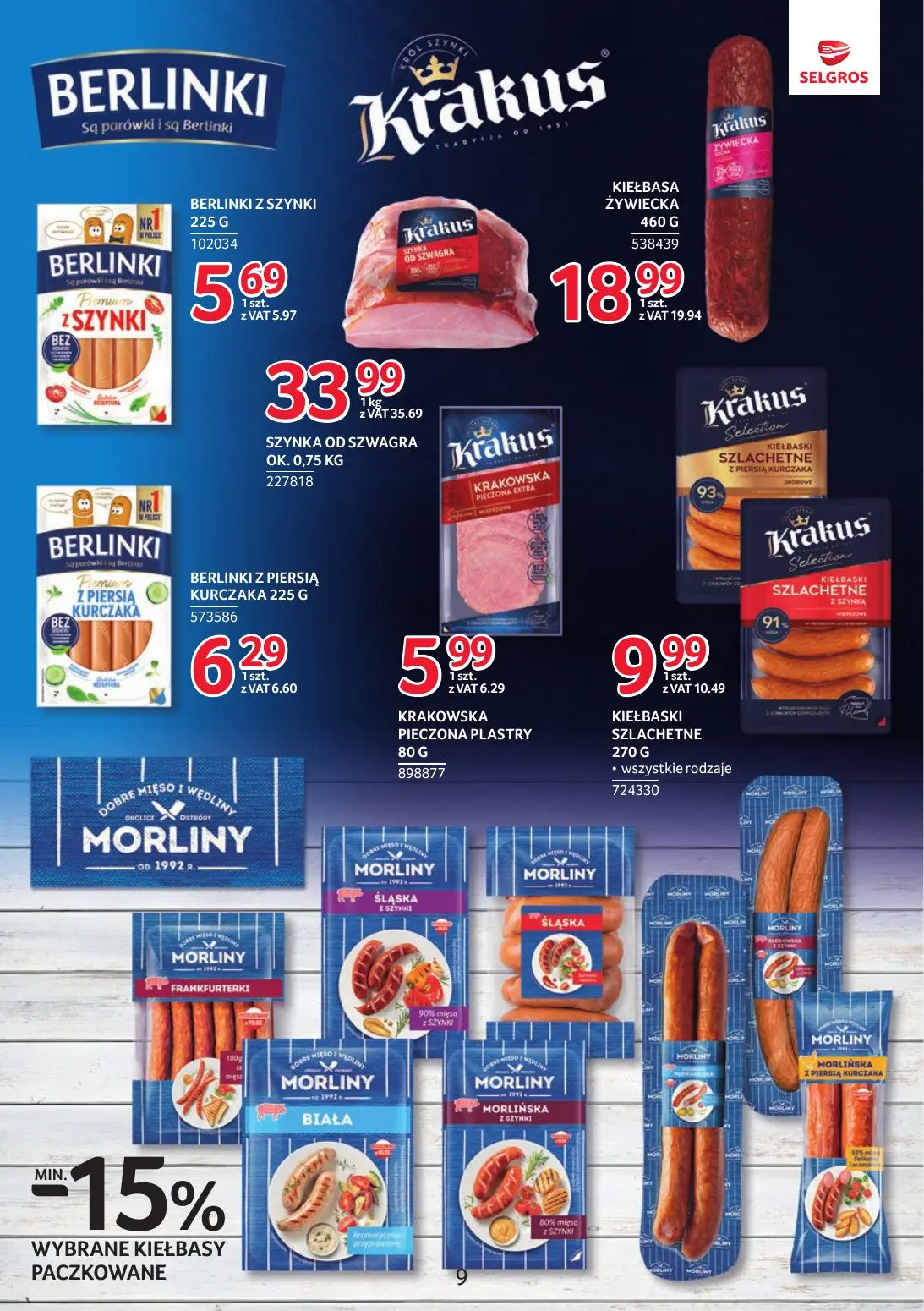 gazetka promocyjna SELGROS Katalog Markowe Produkty - Strona 9