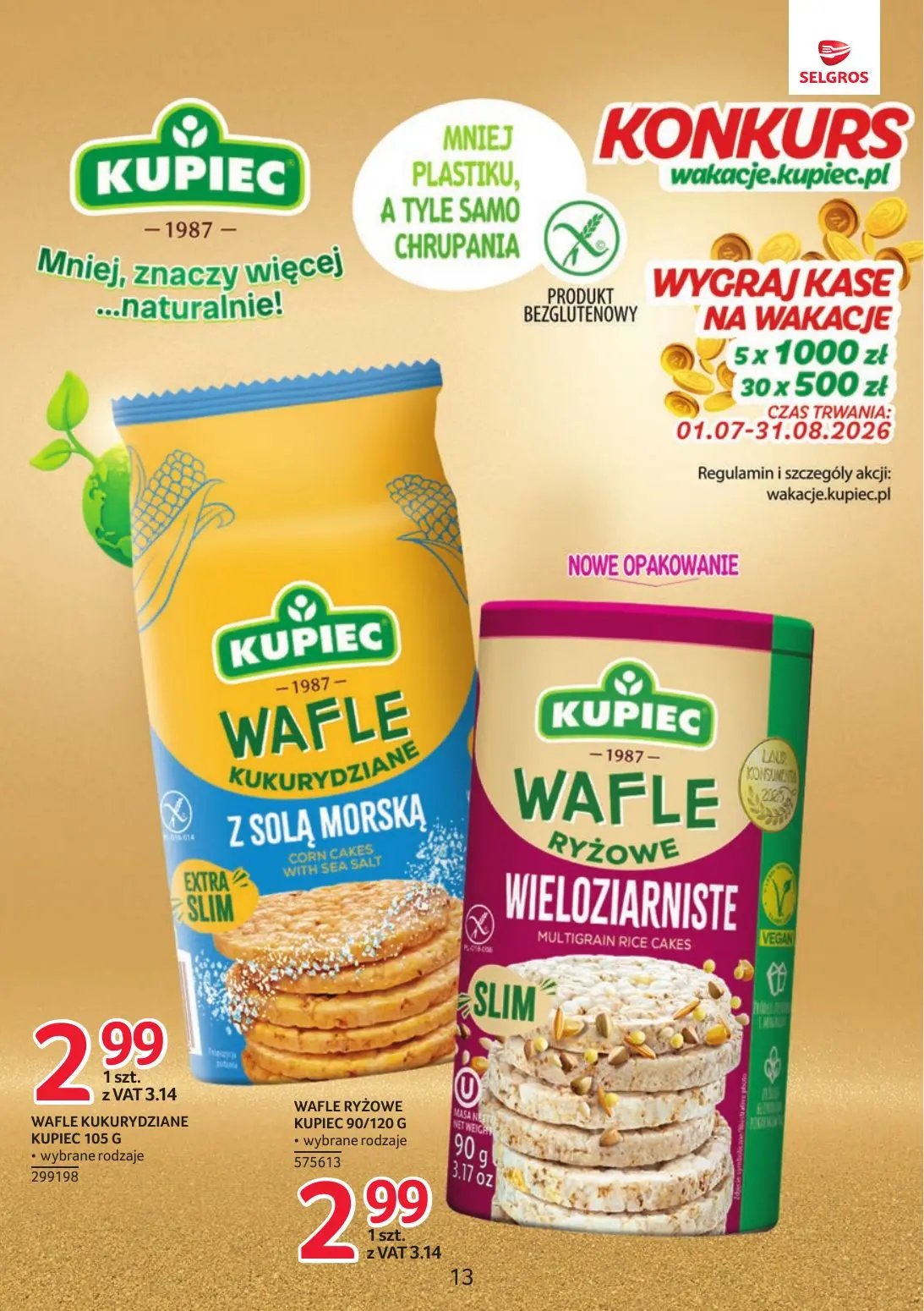 gazetka promocyjna SELGROS Katalog Markowe Produkty - Strona 13