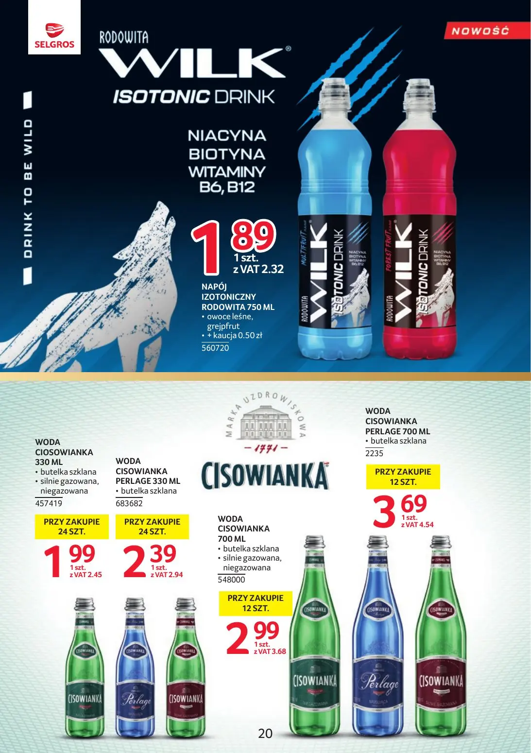 gazetka promocyjna SELGROS Katalog Markowe Produkty - Strona 20