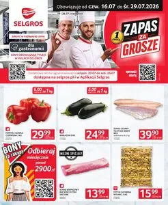 Gazetka promocyjna SELGROS, ważna od 2026-07-16 do 2026-07-29.