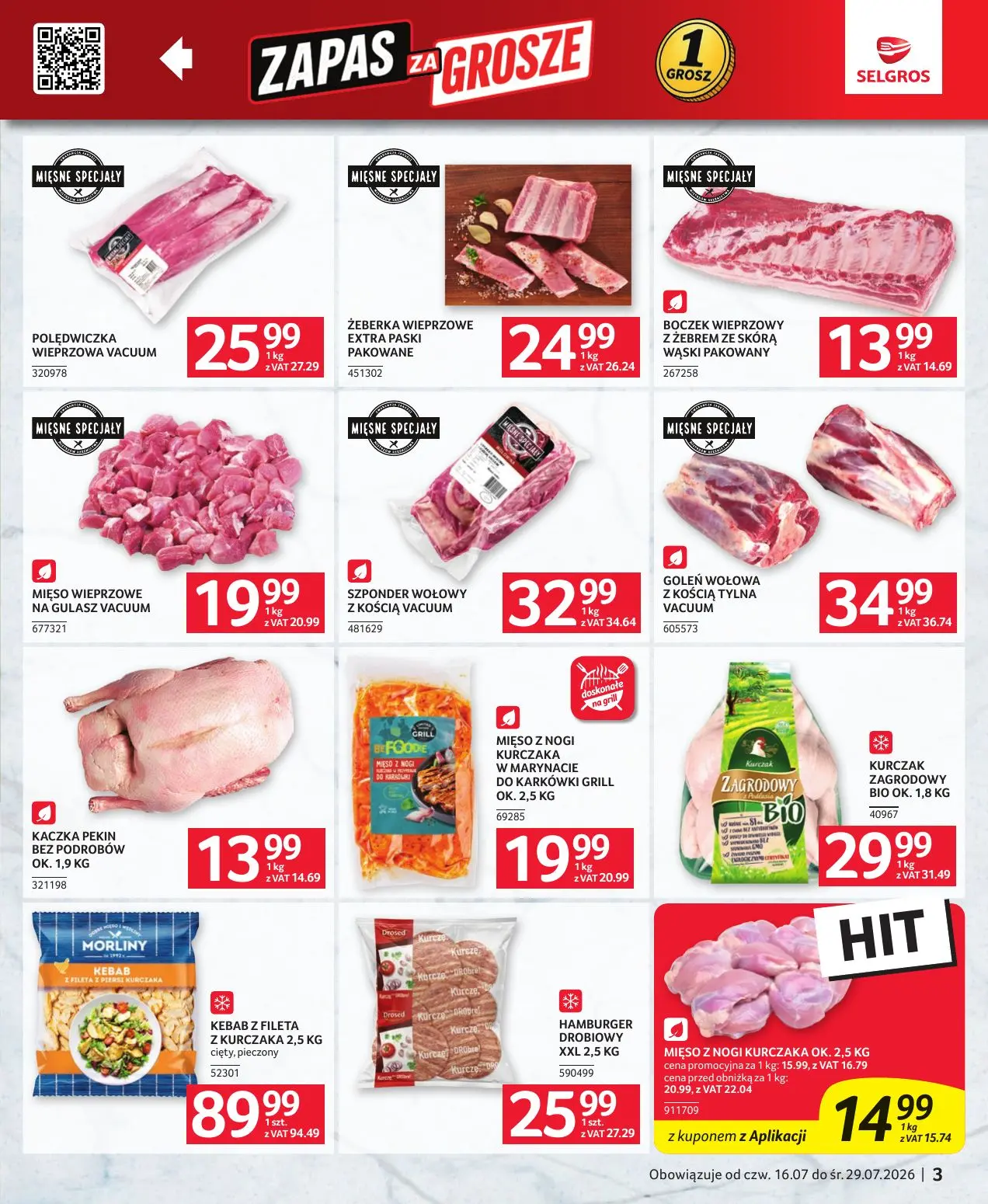 gazetka promocyjna SELGROS Oferta dla gastronomii - Strona 3