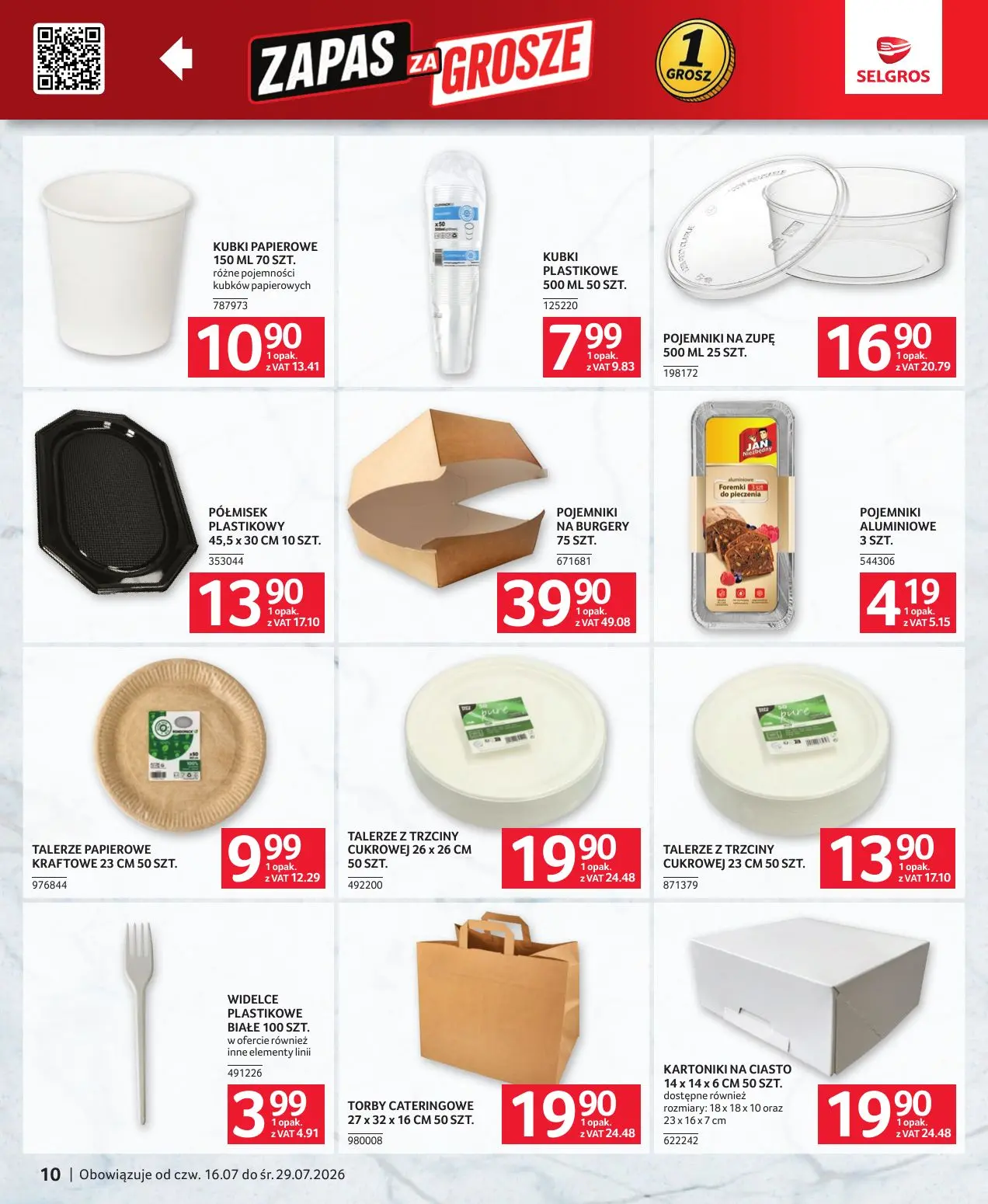 gazetka promocyjna SELGROS Oferta dla gastronomii - Strona 10
