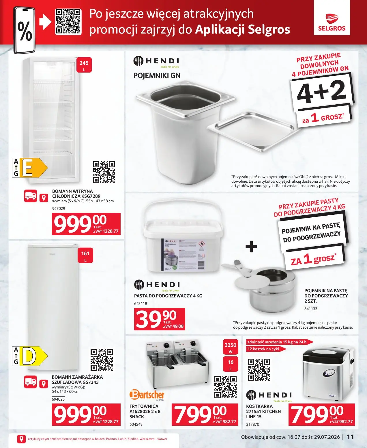 gazetka promocyjna SELGROS Oferta dla gastronomii - Strona 11