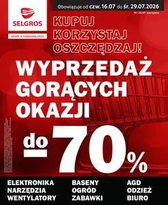 Gazetka promocyjna SELGROS, ważna od 2026-07-16 do 2026-07-29.