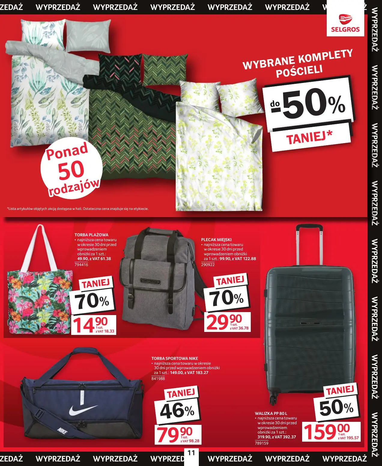 gazetka promocyjna SELGROS Totalna Wyprzedaż - Strona 11