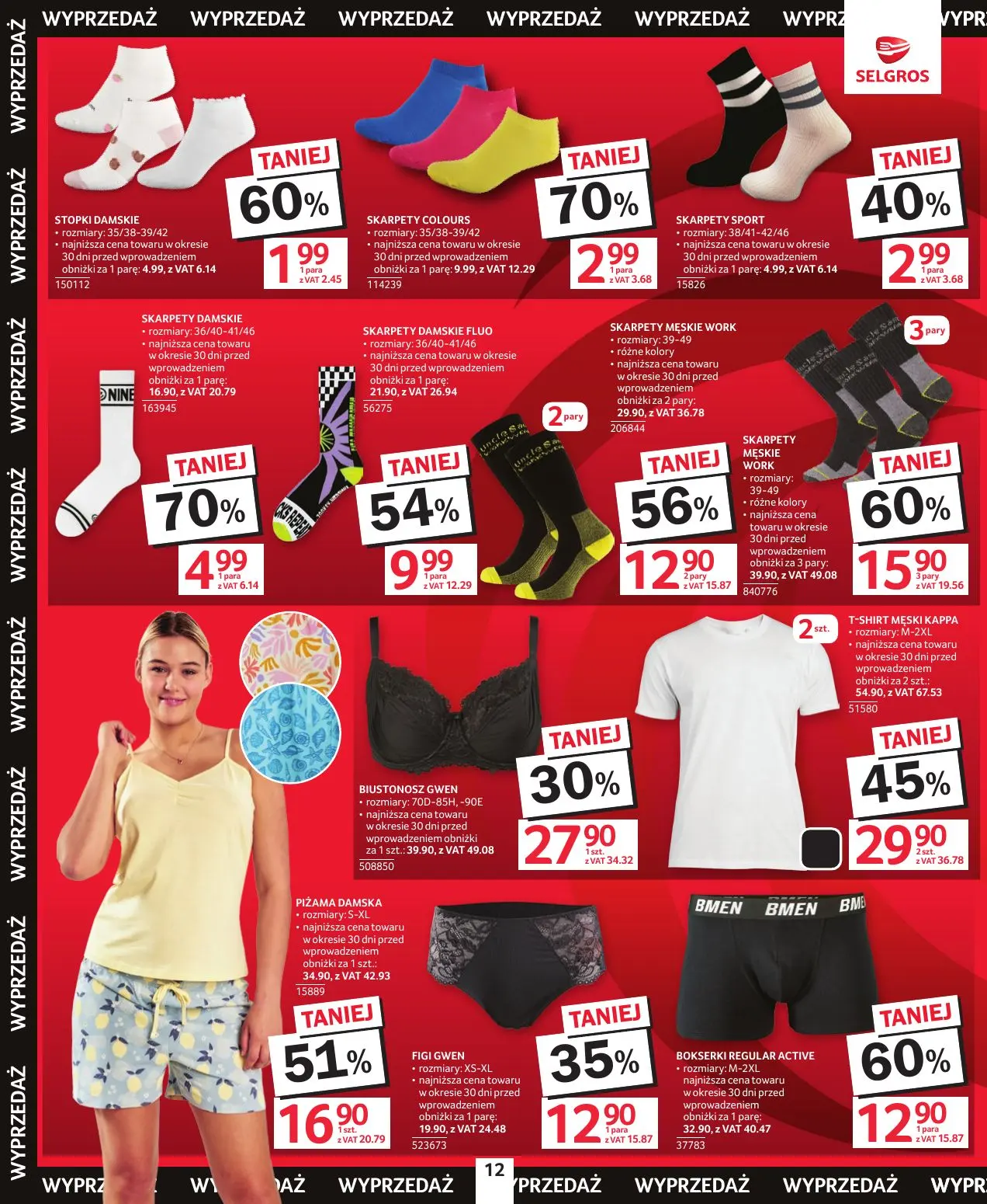 gazetka promocyjna SELGROS Totalna Wyprzedaż - Strona 12