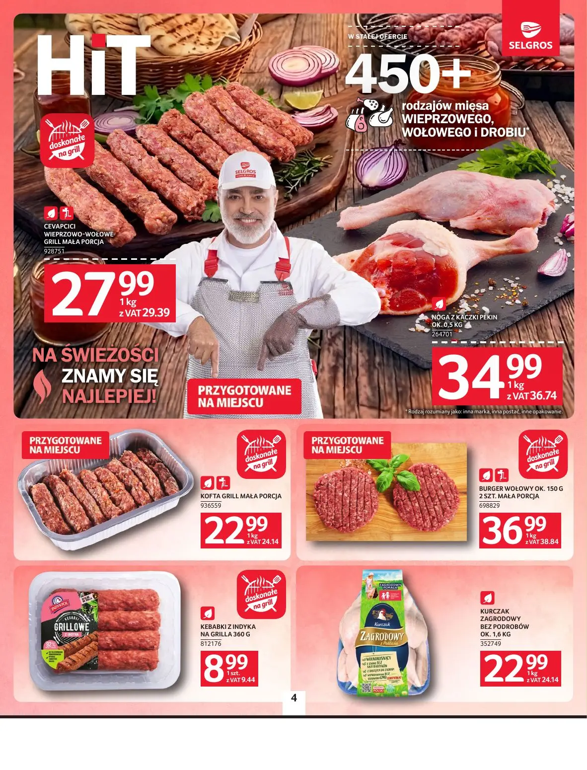 gazetka promocyjna SELGROS Oferta spożywcza - Strona 4