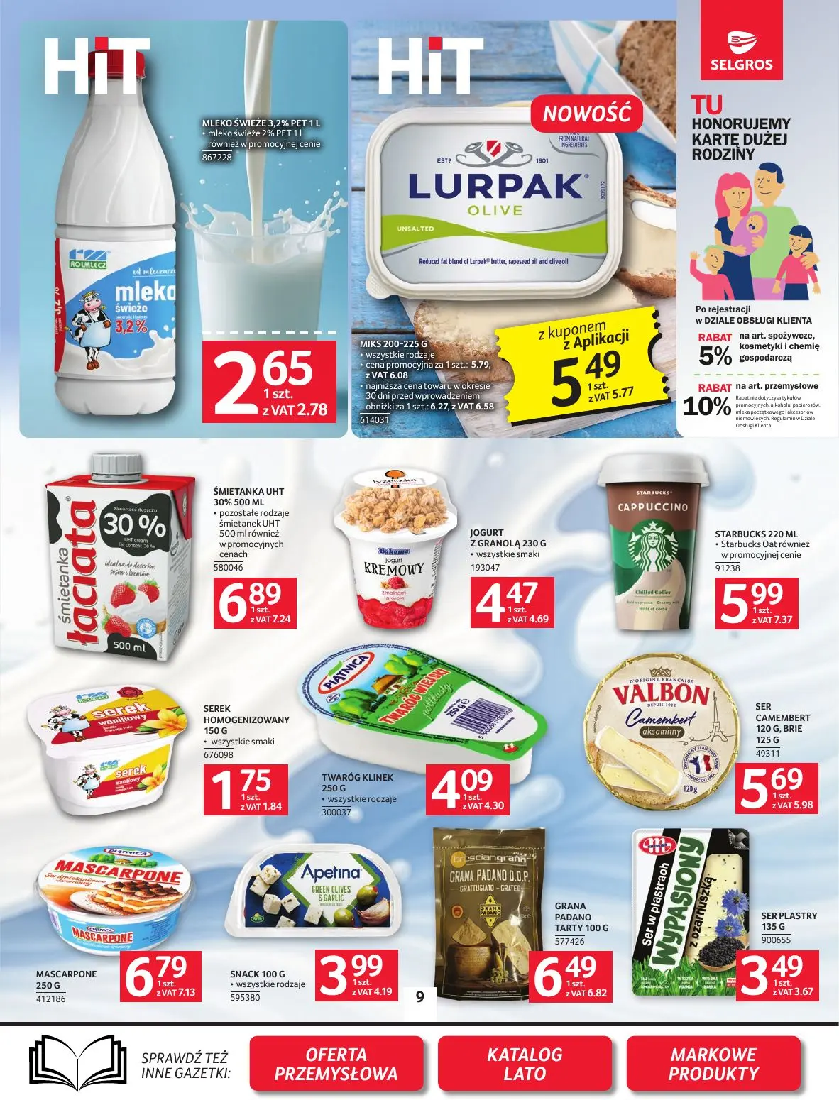gazetka promocyjna SELGROS Oferta spożywcza - Strona 9