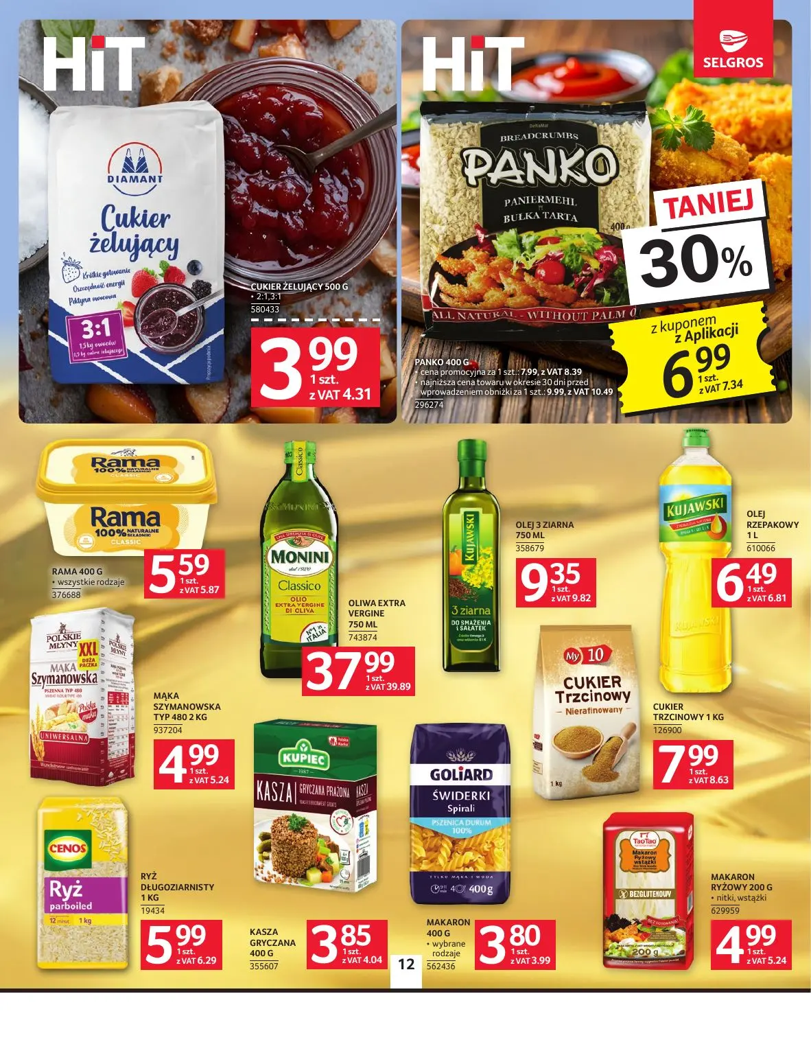 gazetka promocyjna SELGROS Oferta spożywcza - Strona 12