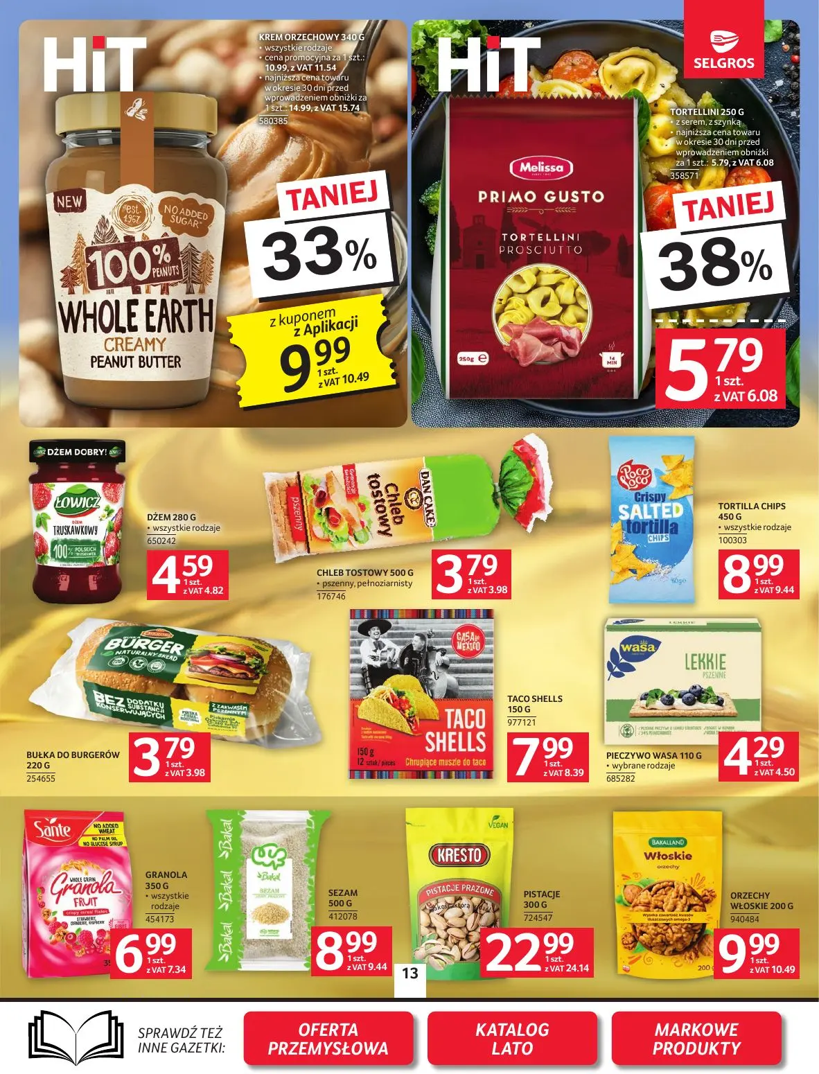 gazetka promocyjna SELGROS Oferta spożywcza - Strona 13