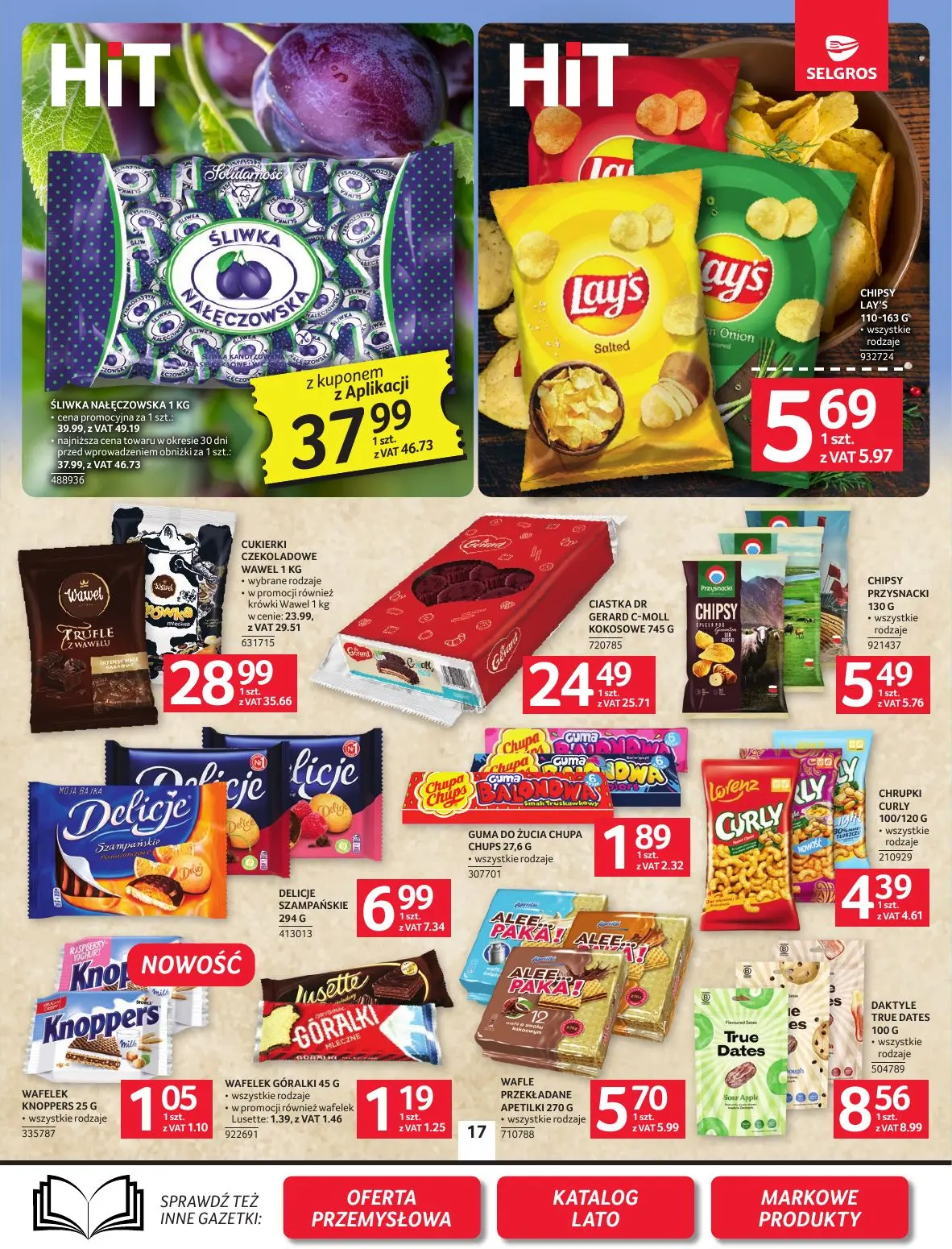 gazetka promocyjna SELGROS Oferta spożywcza - Strona 17
