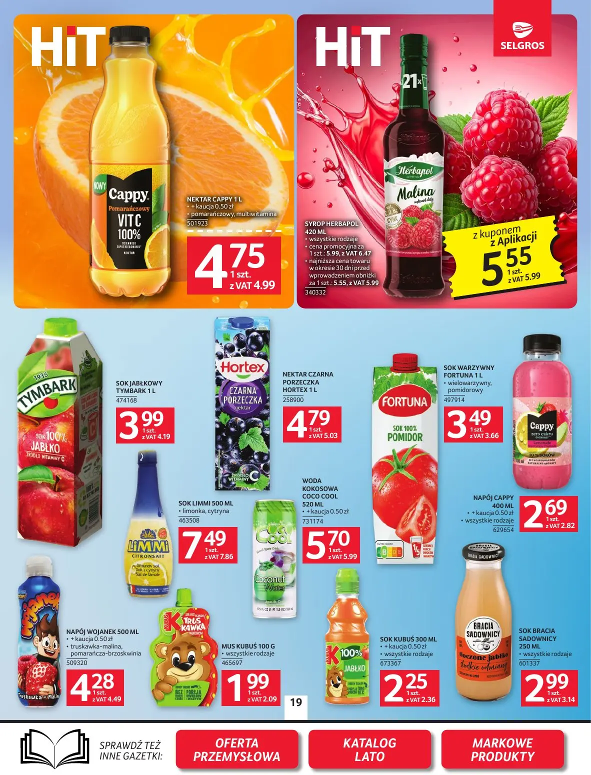 gazetka promocyjna SELGROS Oferta spożywcza - Strona 19