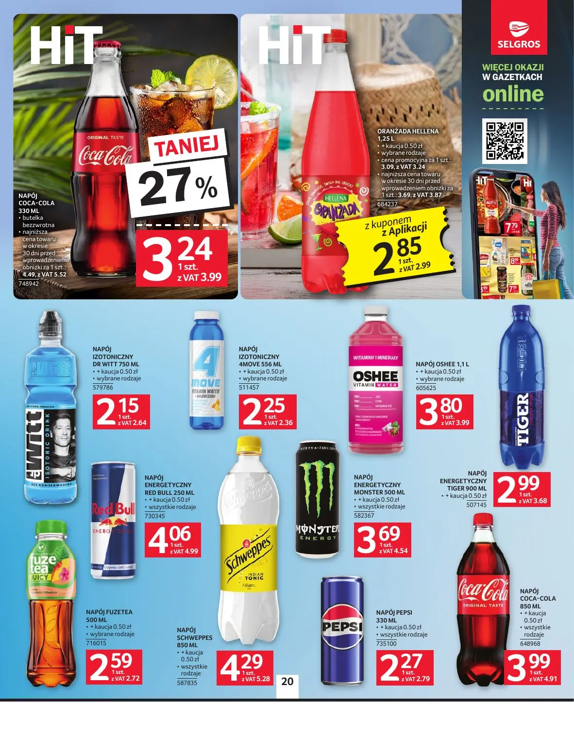 gazetka promocyjna SELGROS Oferta spożywcza - Strona 20