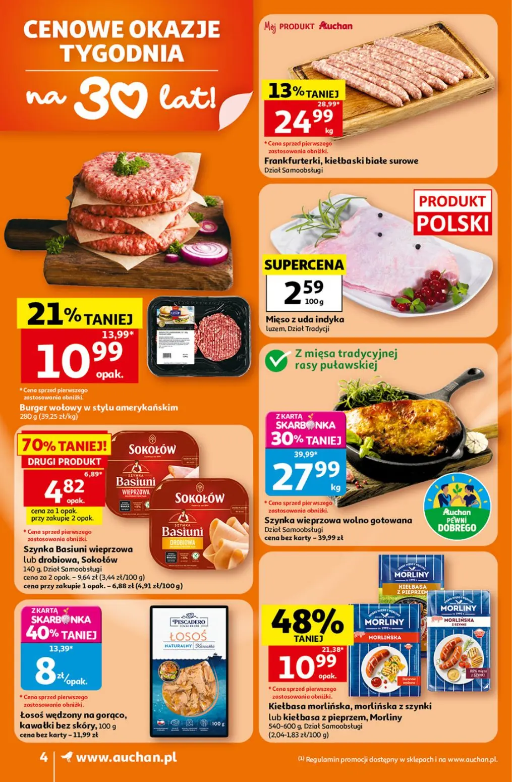 gazetka promocyjna Auchan Supermarket Oszczędni ogarniają całe zakupy - Strona 4