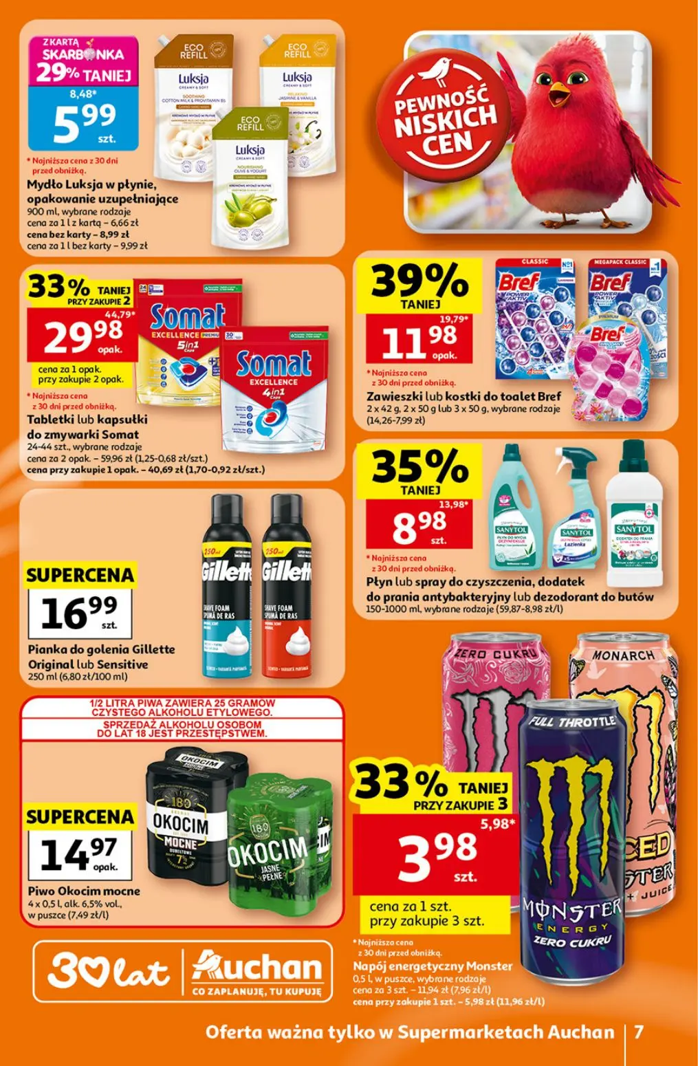 gazetka promocyjna Auchan Supermarket Oszczędni ogarniają całe zakupy - Strona 7
