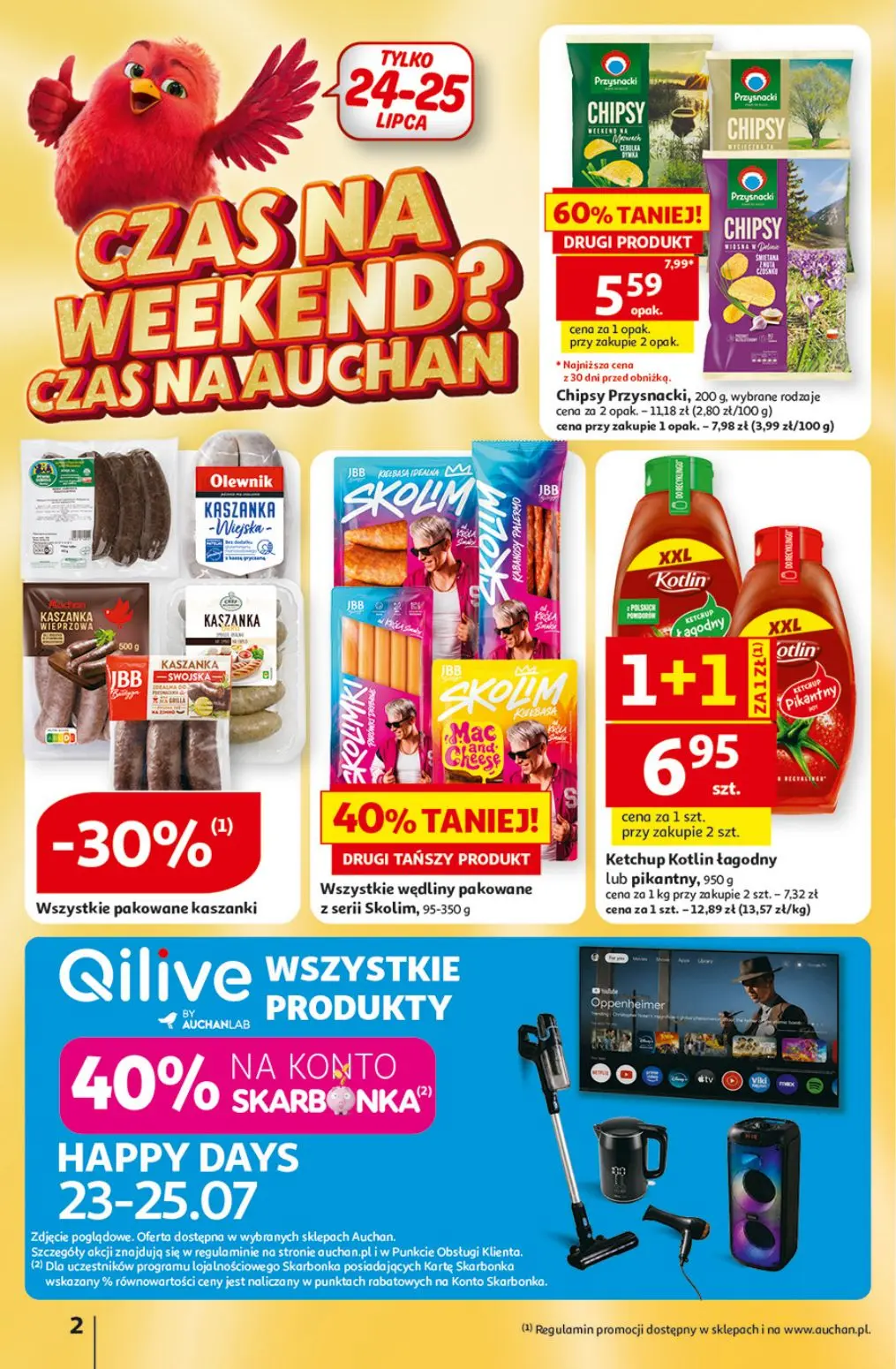 gazetka promocyjna Auchan Oszczędni ogarniają całe zakupy - Strona 2