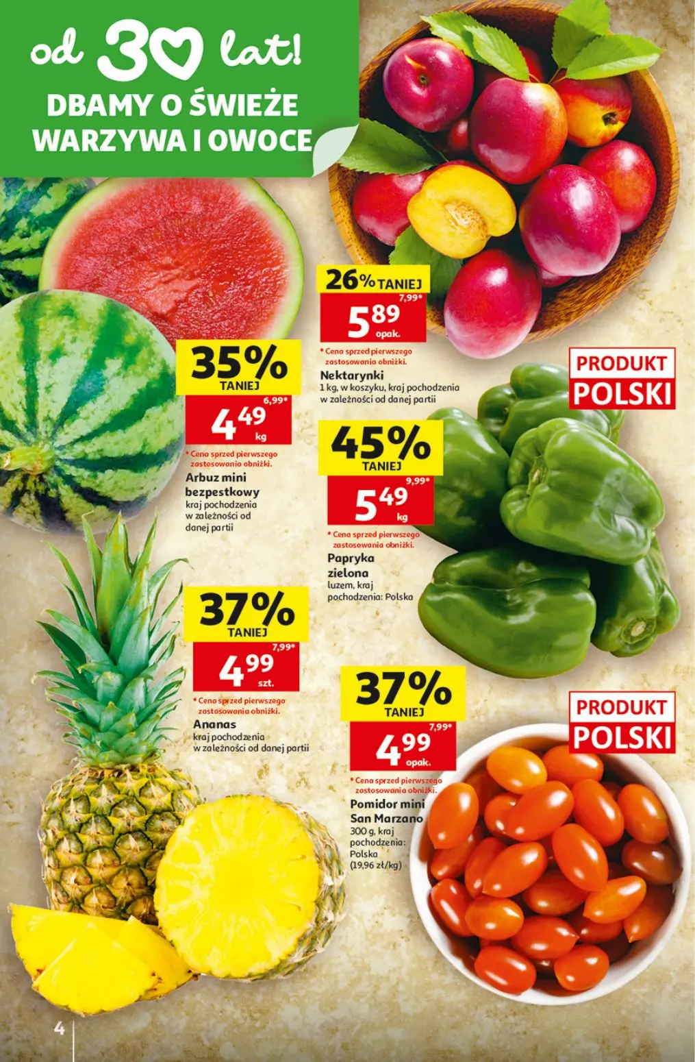 gazetka promocyjna Auchan Oszczędni ogarniają całe zakupy - Strona 4