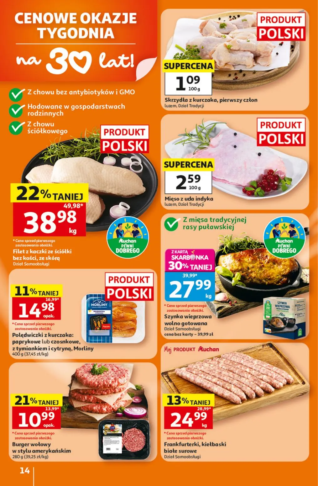 gazetka promocyjna Auchan Oszczędni ogarniają całe zakupy - Strona 14