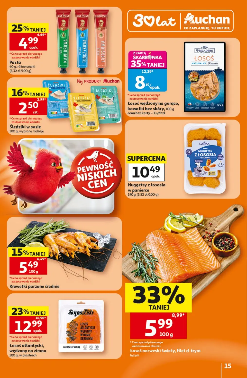 gazetka promocyjna Auchan Oszczędni ogarniają całe zakupy - Strona 15