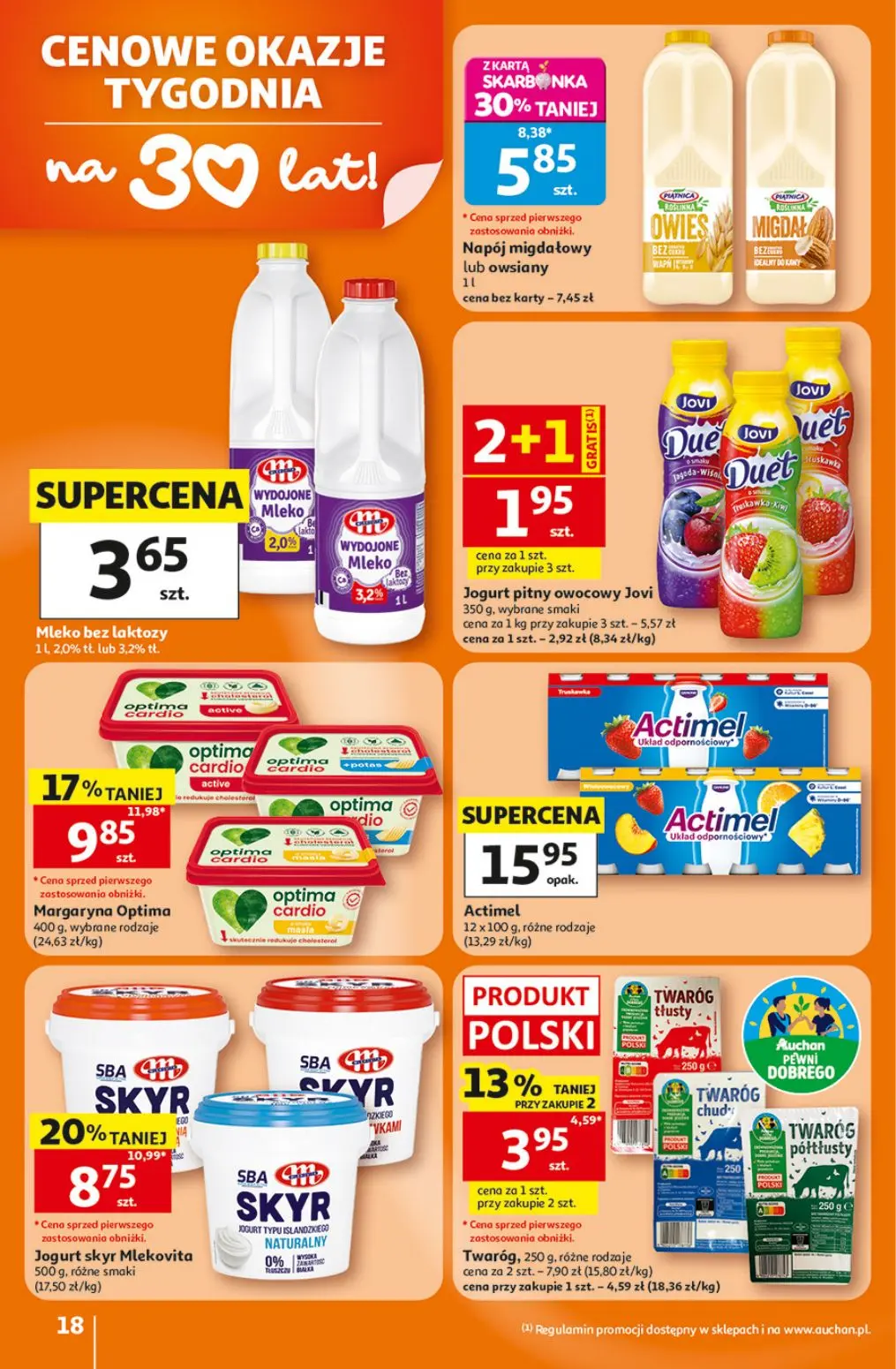 gazetka promocyjna Auchan Oszczędni ogarniają całe zakupy - Strona 18