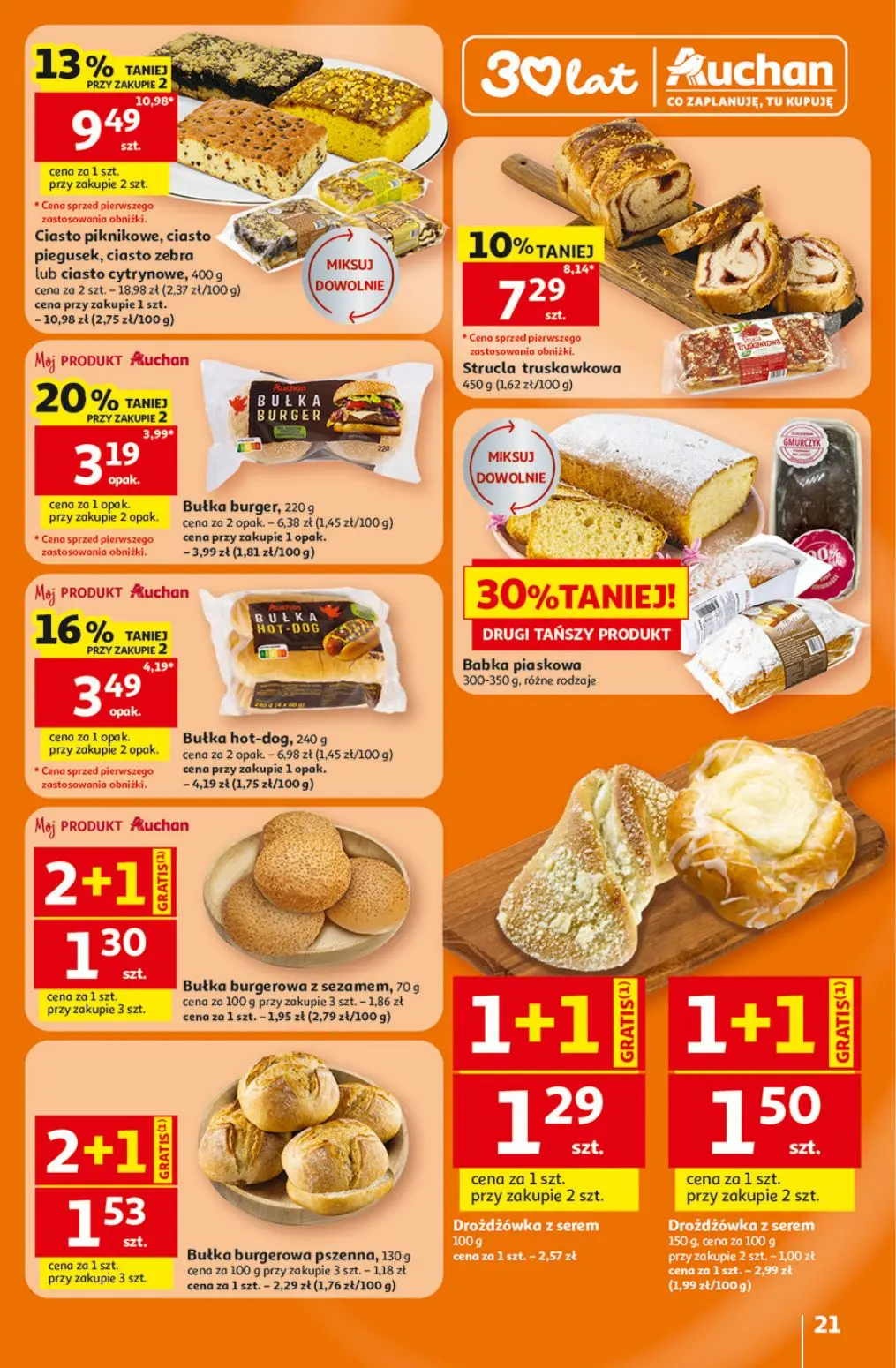 gazetka promocyjna Auchan Oszczędni ogarniają całe zakupy - Strona 21
