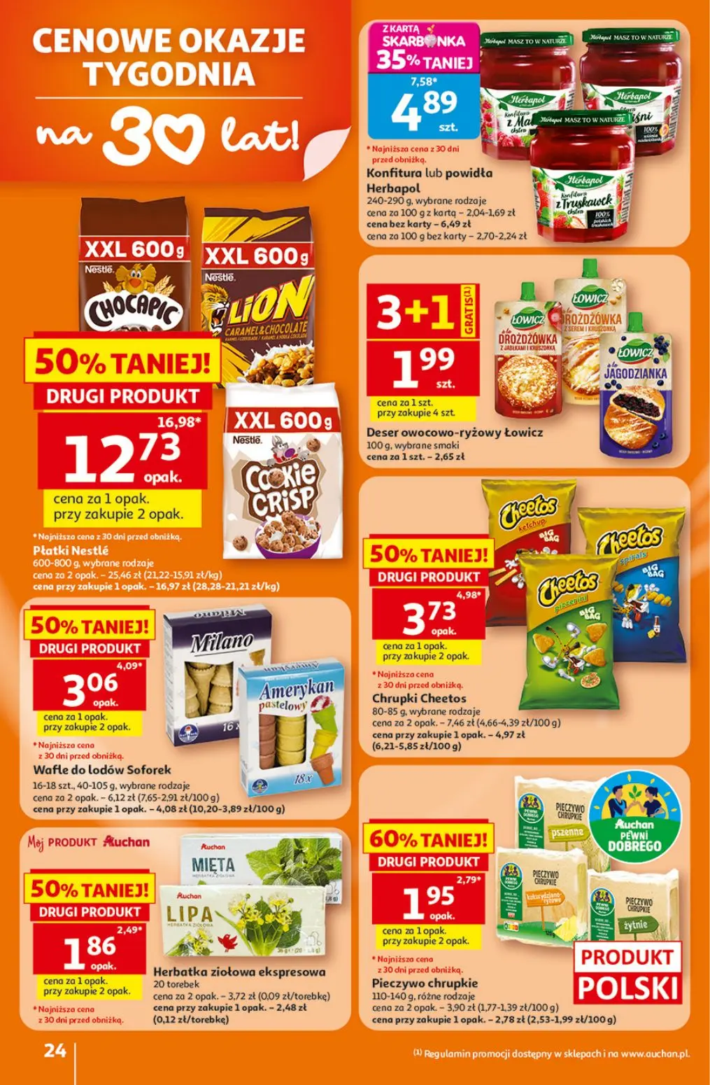 gazetka promocyjna Auchan Oszczędni ogarniają całe zakupy - Strona 24