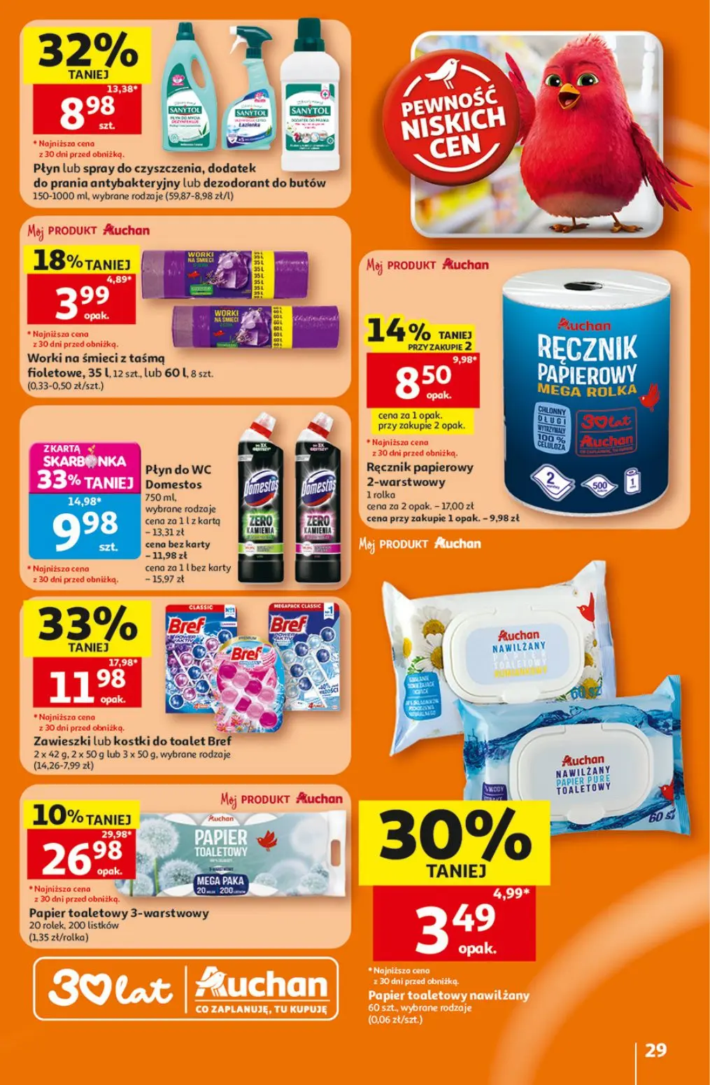 gazetka promocyjna Auchan Oszczędni ogarniają całe zakupy - Strona 29