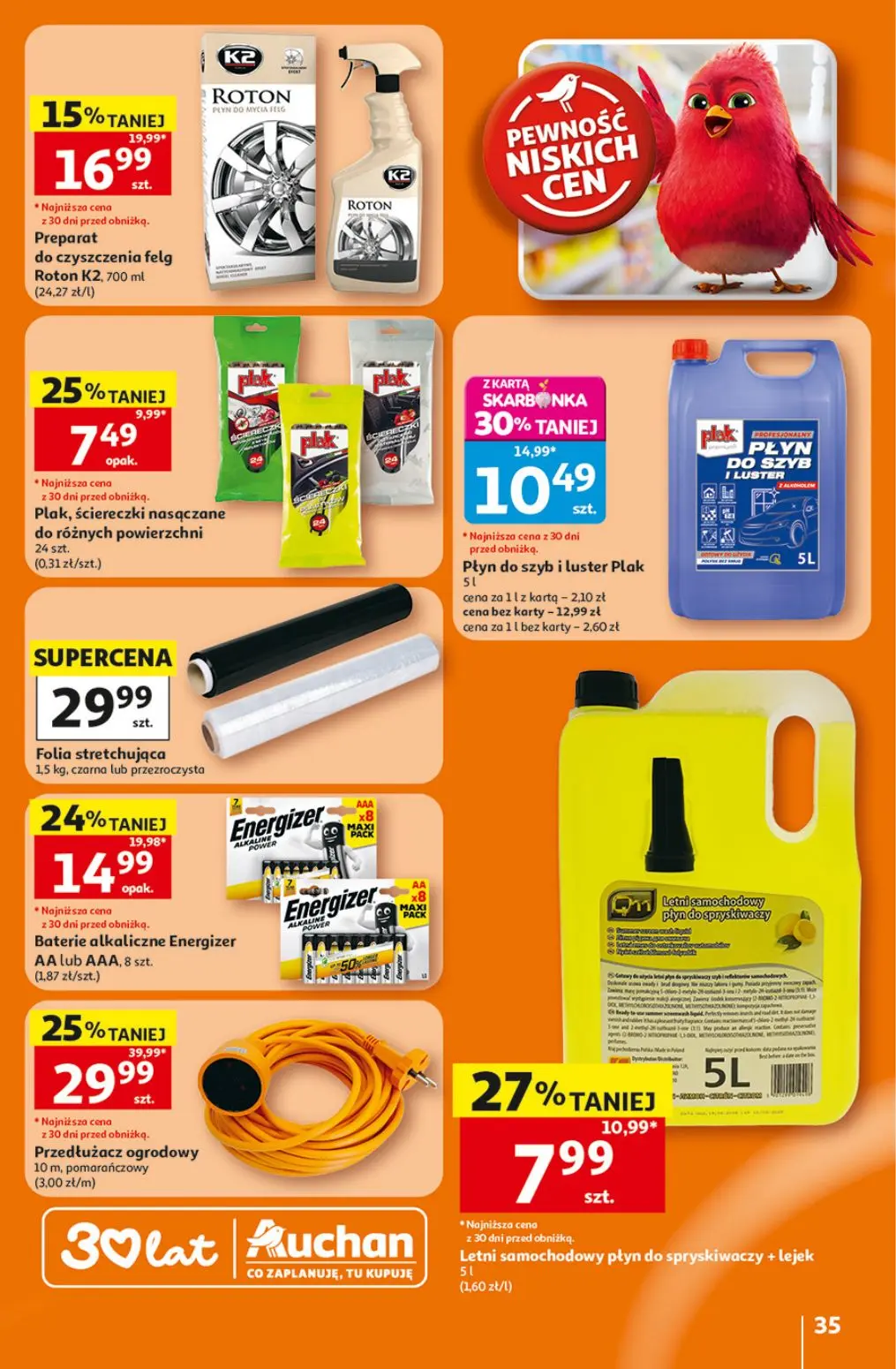 gazetka promocyjna Auchan Oszczędni ogarniają całe zakupy - Strona 35