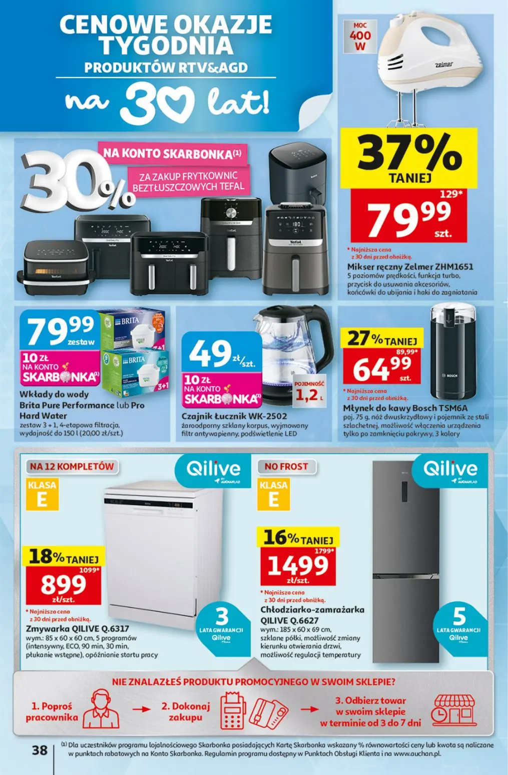 gazetka promocyjna Auchan Oszczędni ogarniają całe zakupy - Strona 38