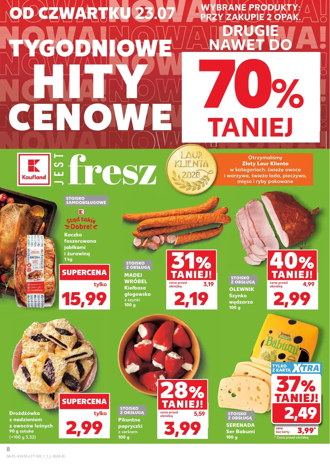 gazetka promocyjna Kaufland Jest fresz - Strona 8